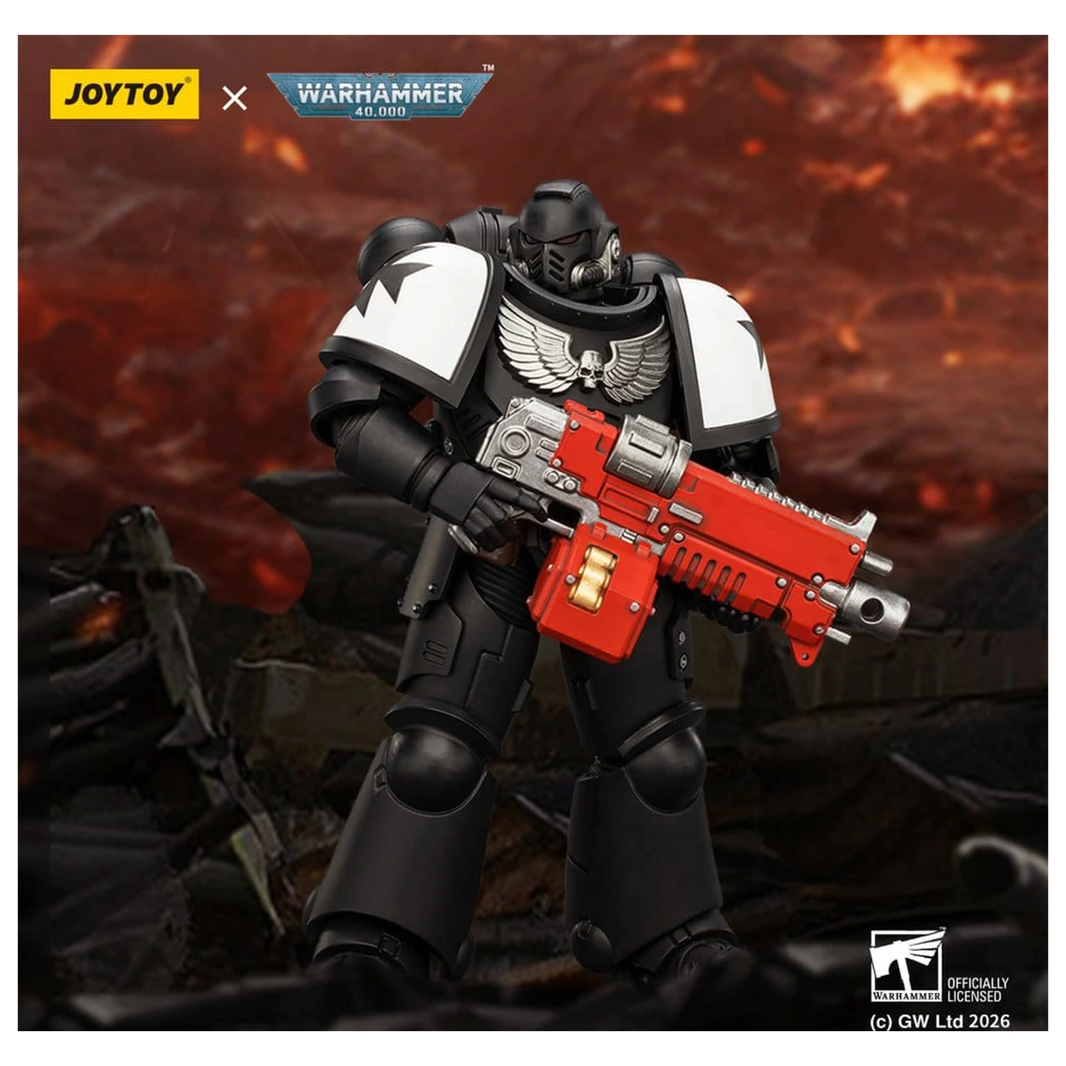Warhammer 40,000 Figurka Akcji Black Templars Intercessor 12 cm zdjęcie produktu
