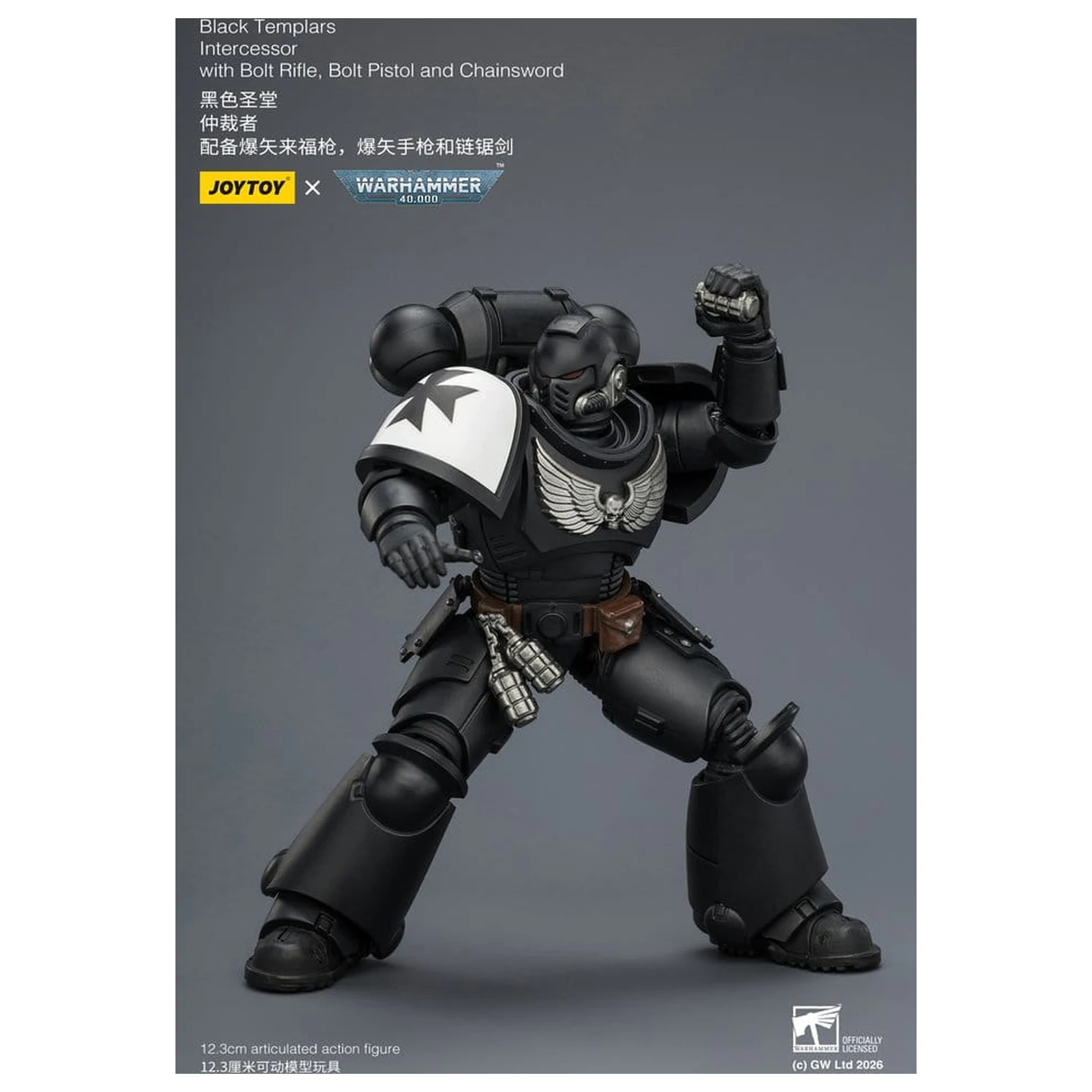 Warhammer 40,000 Figurka Akcji Black Templars Intercessor 12 cm zdjęcie produktu