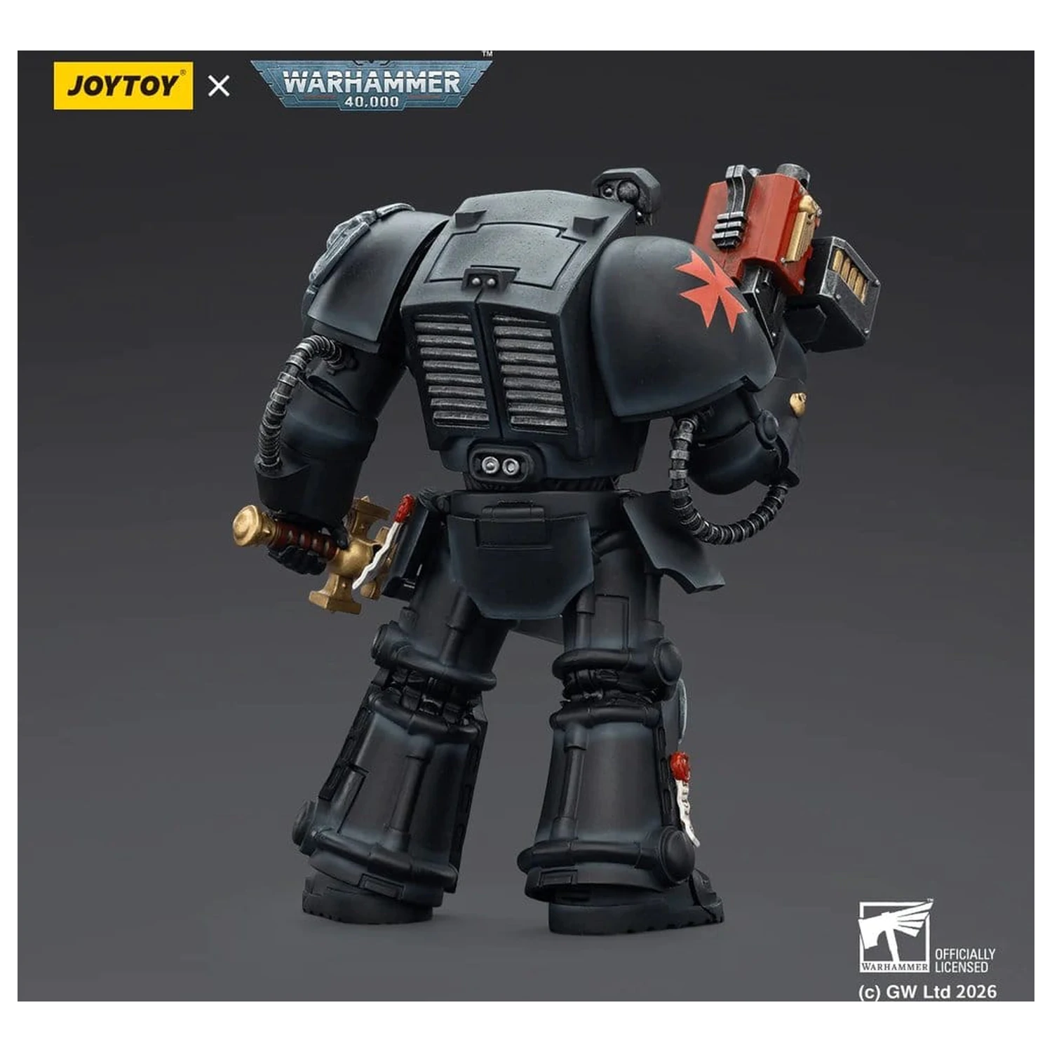Warhammer 40,000 Action Figure Black Templars Terminator 1 z Power Sword i Storm Bolter 14 cm zdjęcie produktu