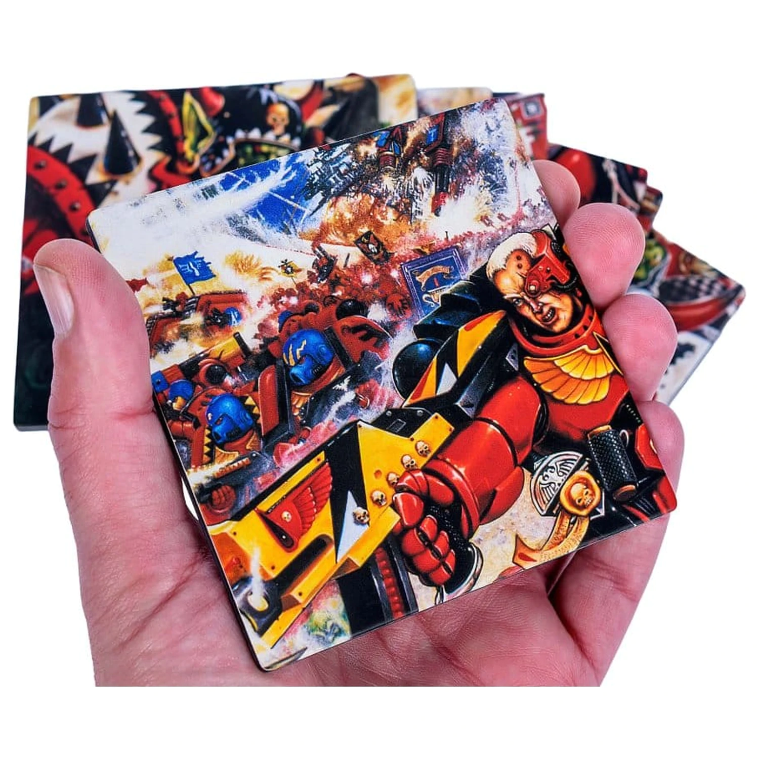 Warhammer 40,000 Zestaw podstawek Blood Angels Armageddon 15 cm zdjęcie produktu