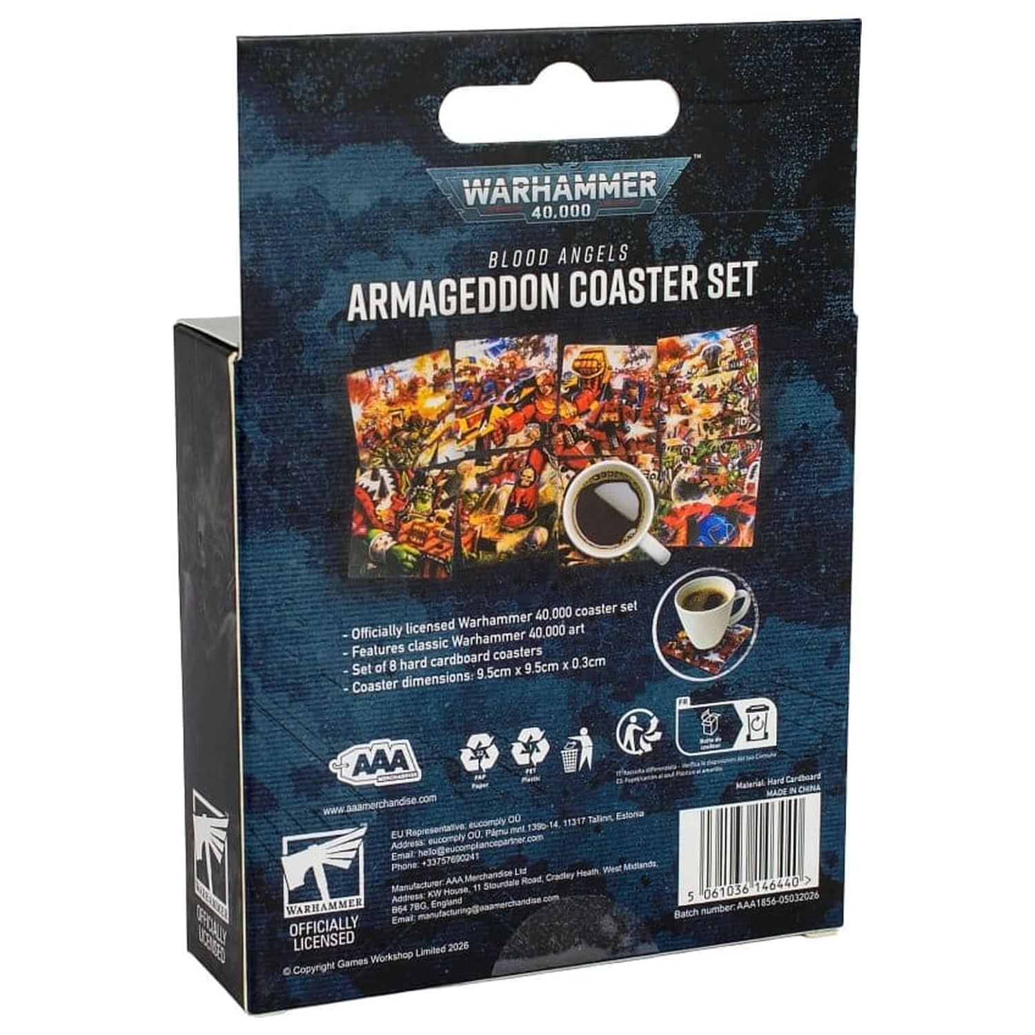 Warhammer 40,000 Zestaw podstawek Blood Angels Armageddon 15 cm zdjęcie produktu