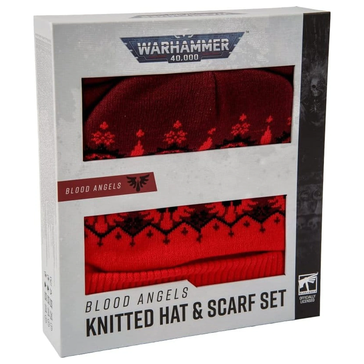 Zestaw dzianinowy czapka i szalik Warhammer 40,000 Blood Angels 27 cm zdjęcie produktu