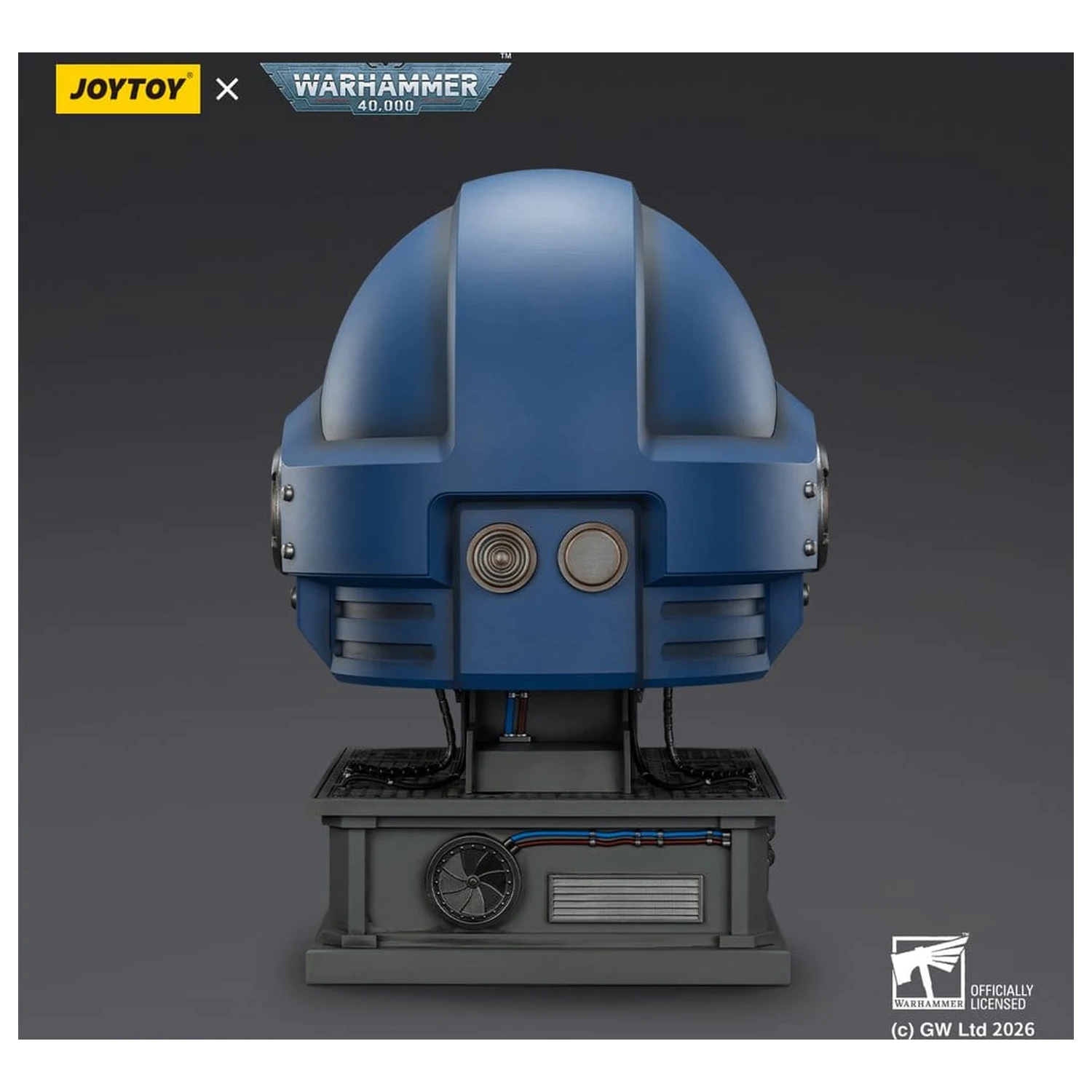 Warhammer 40,000 Captain MkX Helmet & Display Stand Ultramarines 44 cm zdjęcie produktu