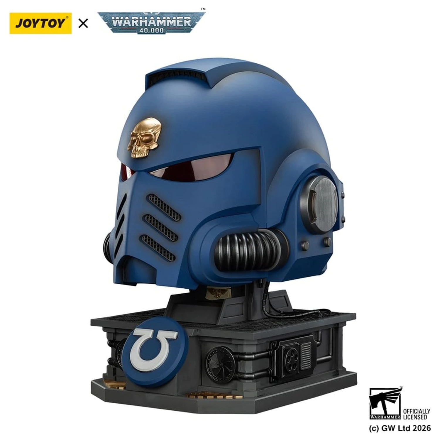 Warhammer 40,000 Captain MkX Helmet & Display Stand Ultramarines 44 cm zdjęcie produktu