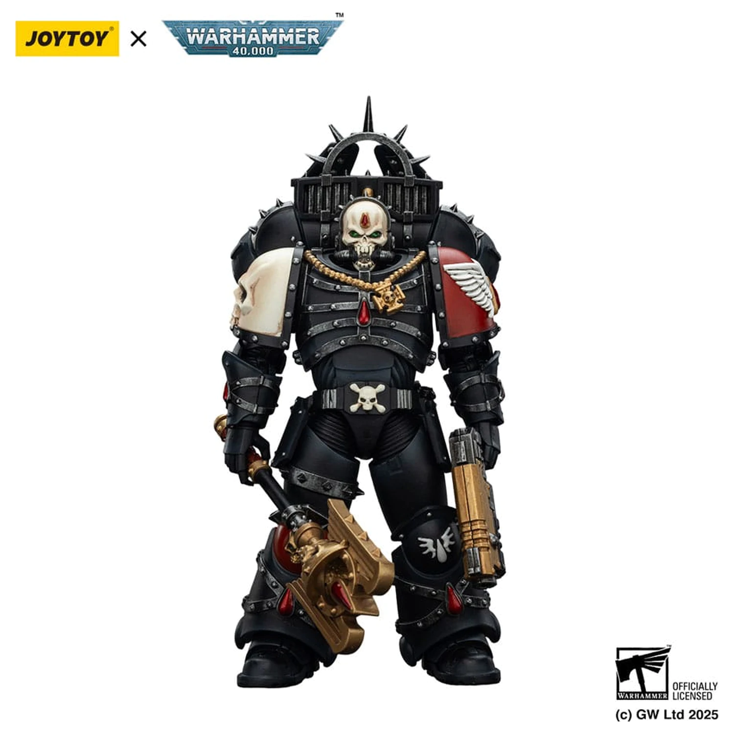 Warhammer 40,000: Combat Patrol Blood Angels figurka akcji Lemartes z Jump Packiem, Blood Croziusem i Absolver Bolt Pistol 12 cm zdjęcie produktu