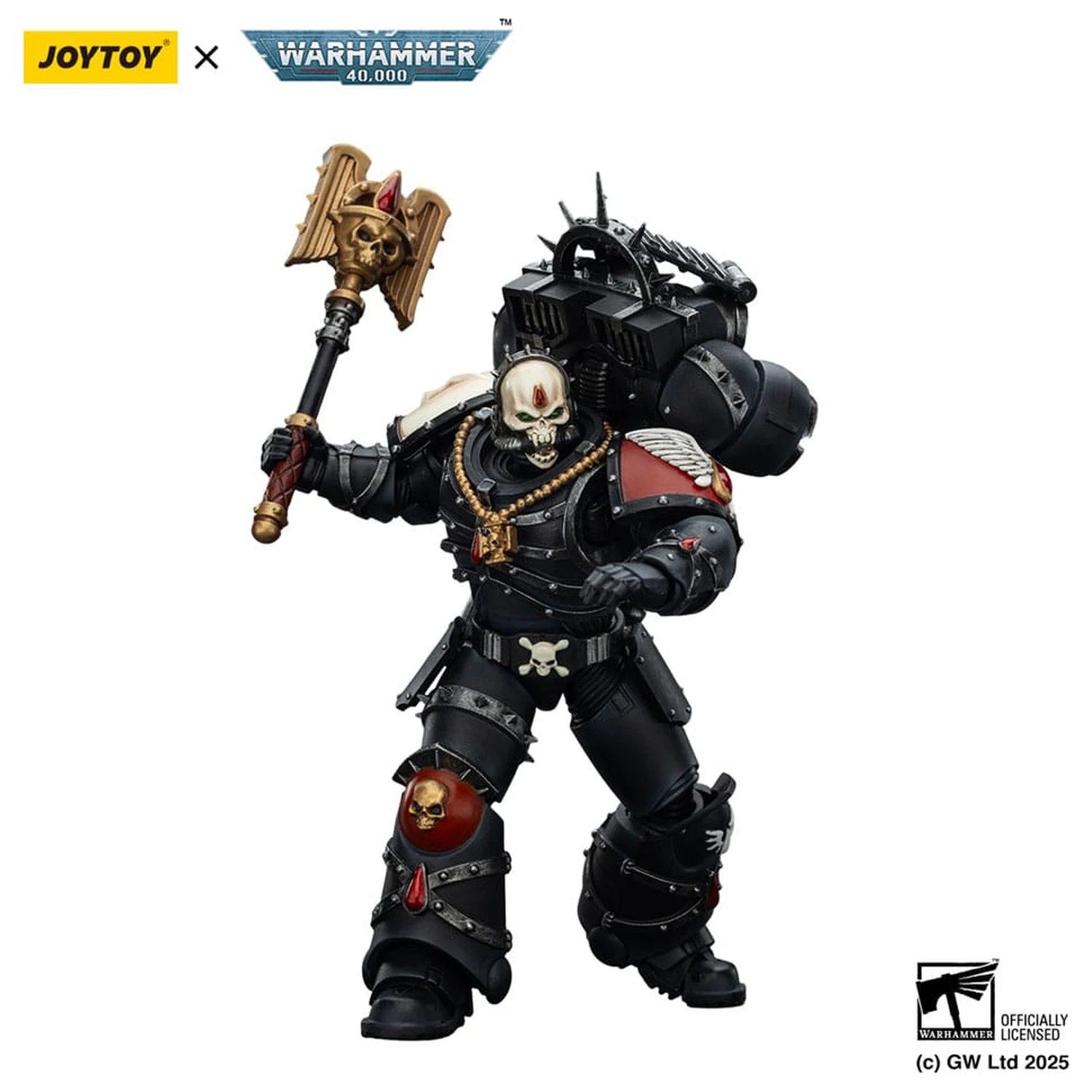 Warhammer 40,000: Combat Patrol Blood Angels figurka akcji Lemartes z Jump Packiem, Blood Croziusem i Absolver Bolt Pistol 12 cm zdjęcie produktu