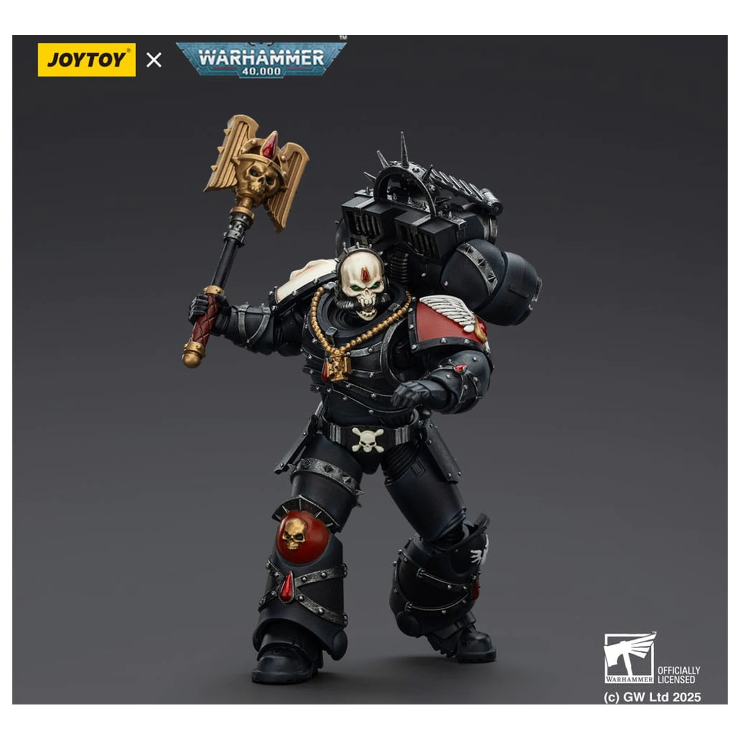 Warhammer 40,000: Combat Patrol Blood Angels figurka akcji Lemartes z Jump Packiem, Blood Croziusem i Absolver Bolt Pistol 12 cm zdjęcie produktu