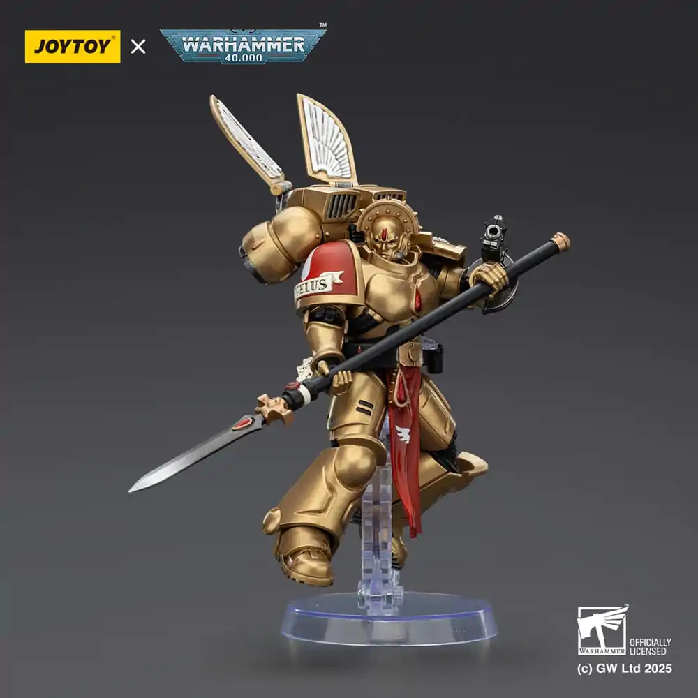 Warhammer 40,000: Combat Patrol Krwiści Aniołowie Figurka akcji Sanguinary Guard 2 z karabinem Angelus Boltgun i włócznią Encarmine Spear 20 cm zdjęcie produktu