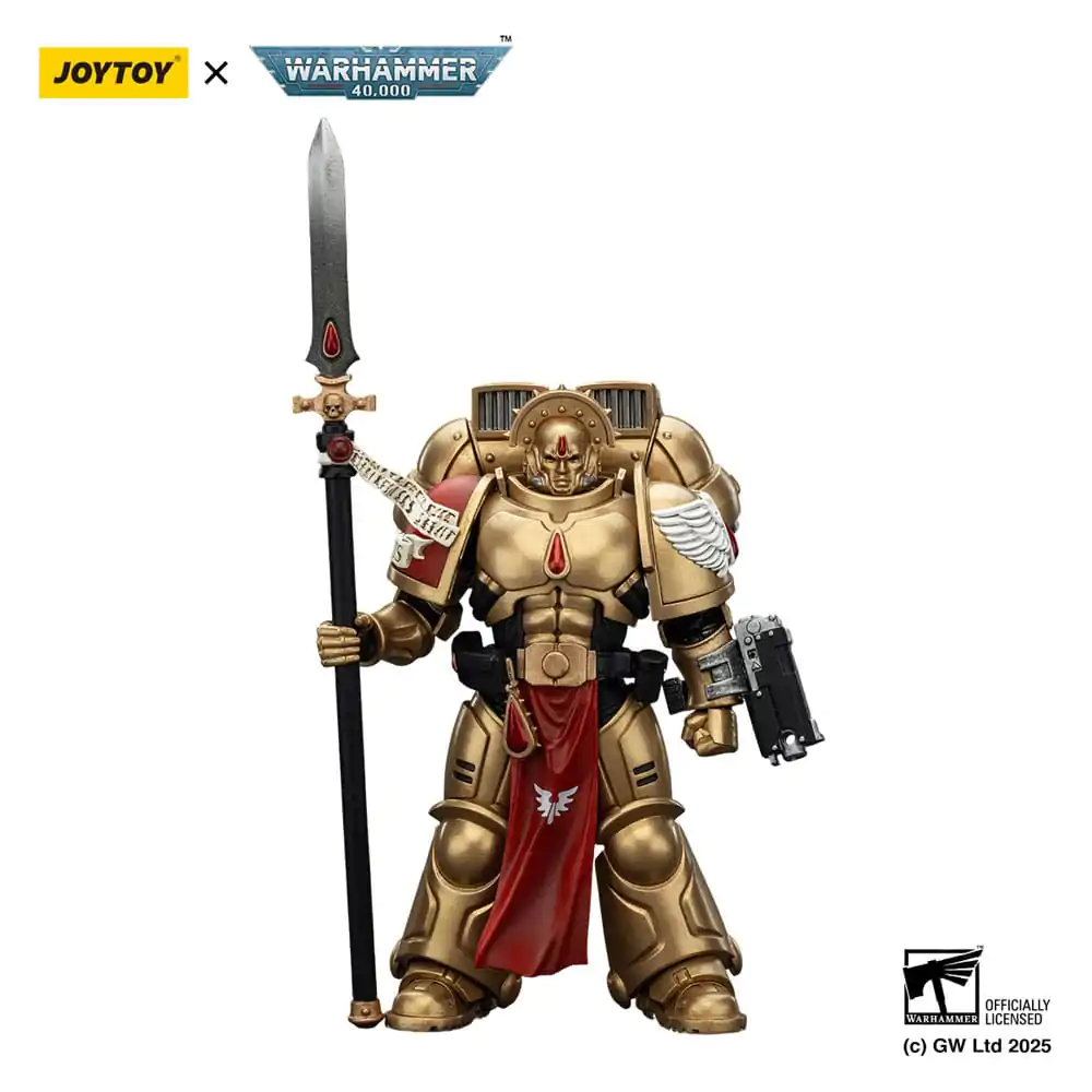 Warhammer 40,000: Combat Patrol Krwiści Aniołowie Figurka akcji Sanguinary Guard 2 z karabinem Angelus Boltgun i włócznią Encarmine Spear 20 cm zdjęcie produktu