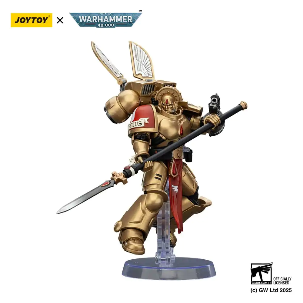 Warhammer 40,000: Combat Patrol Krwiści Aniołowie Figurka akcji Sanguinary Guard 2 z karabinem Angelus Boltgun i włócznią Encarmine Spear 20 cm zdjęcie produktu