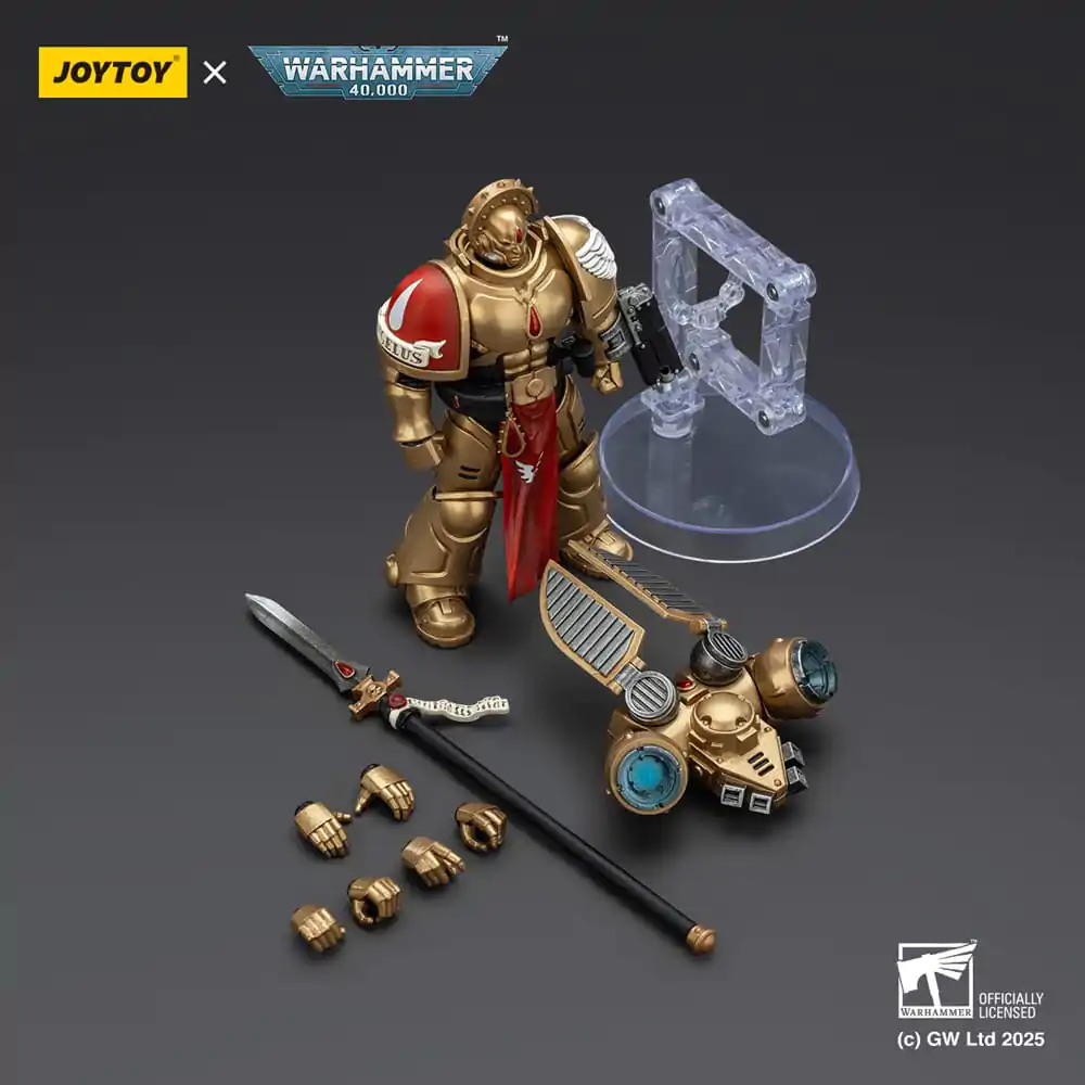 Warhammer 40,000: Combat Patrol Krwiści Aniołowie Figurka akcji Sanguinary Guard 2 z karabinem Angelus Boltgun i włócznią Encarmine Spear 20 cm zdjęcie produktu