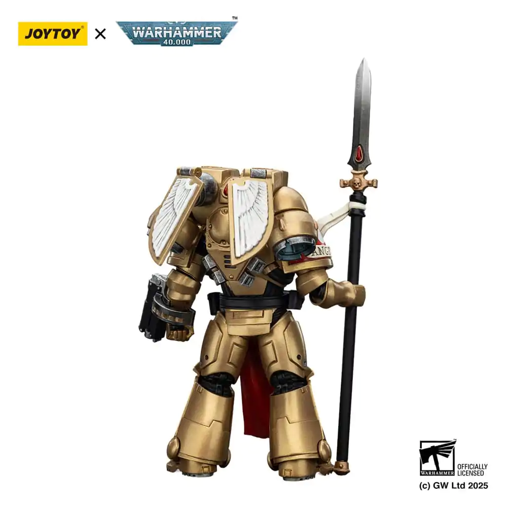 Warhammer 40,000: Combat Patrol Krwiści Aniołowie Figurka akcji Sanguinary Guard 2 z karabinem Angelus Boltgun i włócznią Encarmine Spear 20 cm zdjęcie produktu