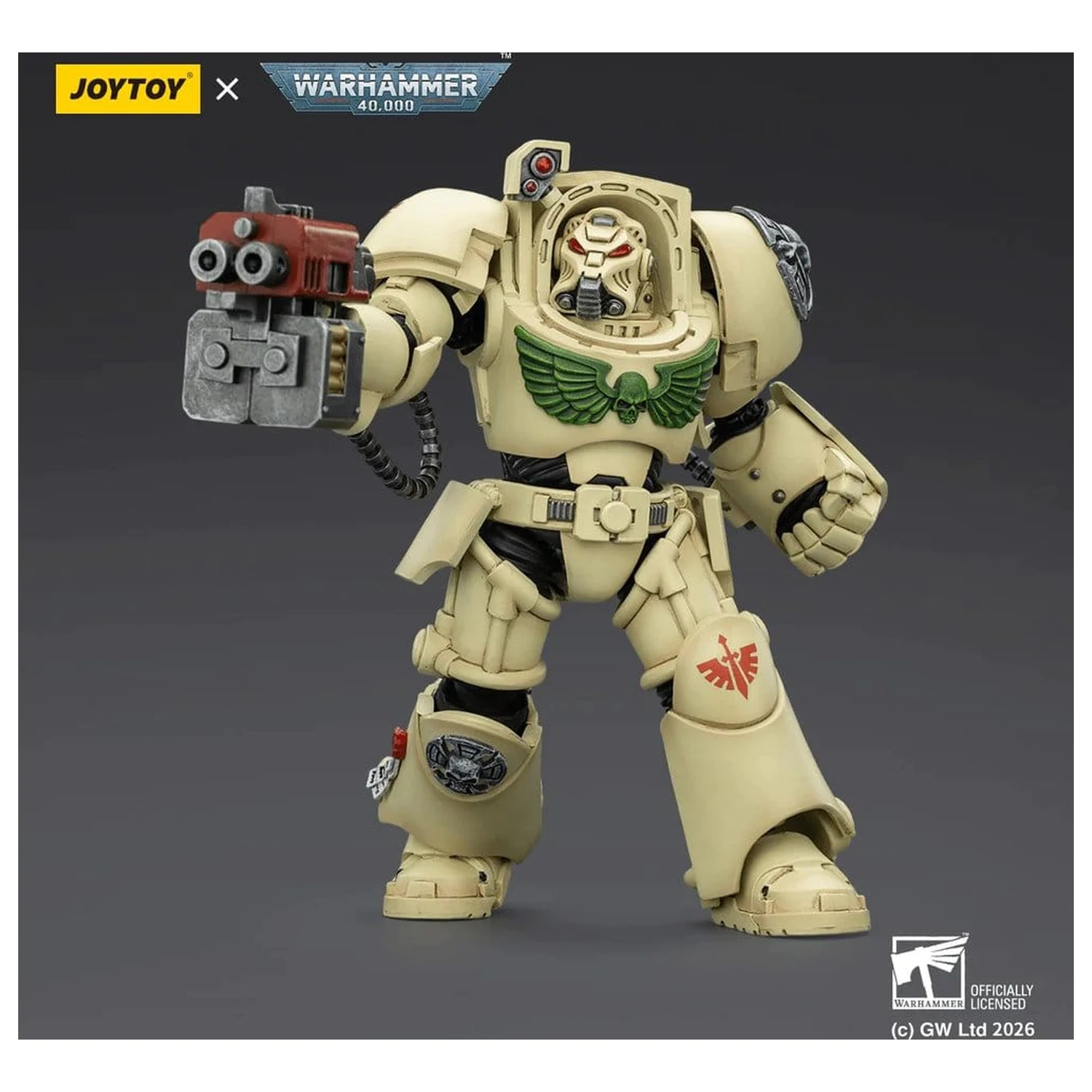 Warhammer 40,000 Figurka Akcji Dark Angels Deathwing Terminator 2 z Pięścią Mocy i Storm Bolter 14 cm zdjęcie produktu