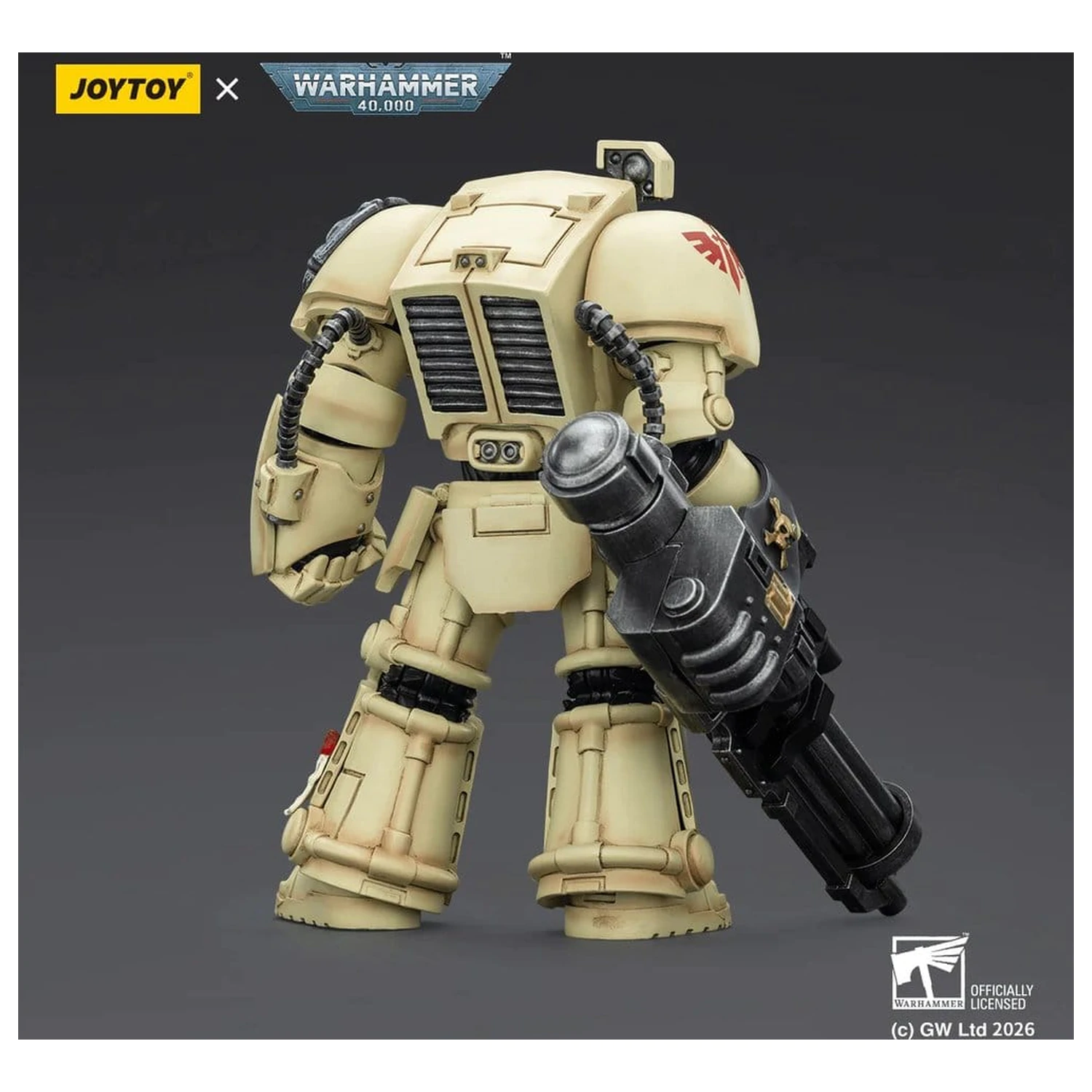Warhammer 40,000 Action Figure Dark Angels Deathwing Terminator 3 z Power Fist i Assault Cannon 14 cm zdjęcie produktu