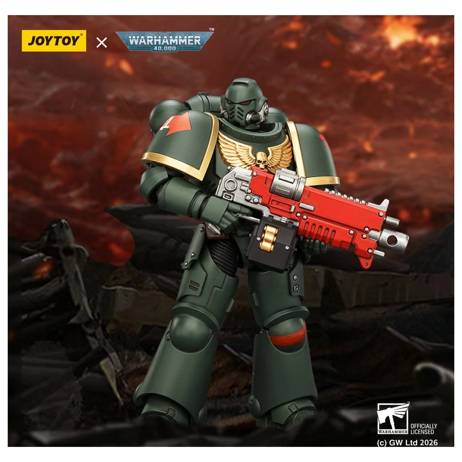 Warhammer 40,000 Figurka Akcji Dark Angels Intercessor 12 cm zdjęcie produktu