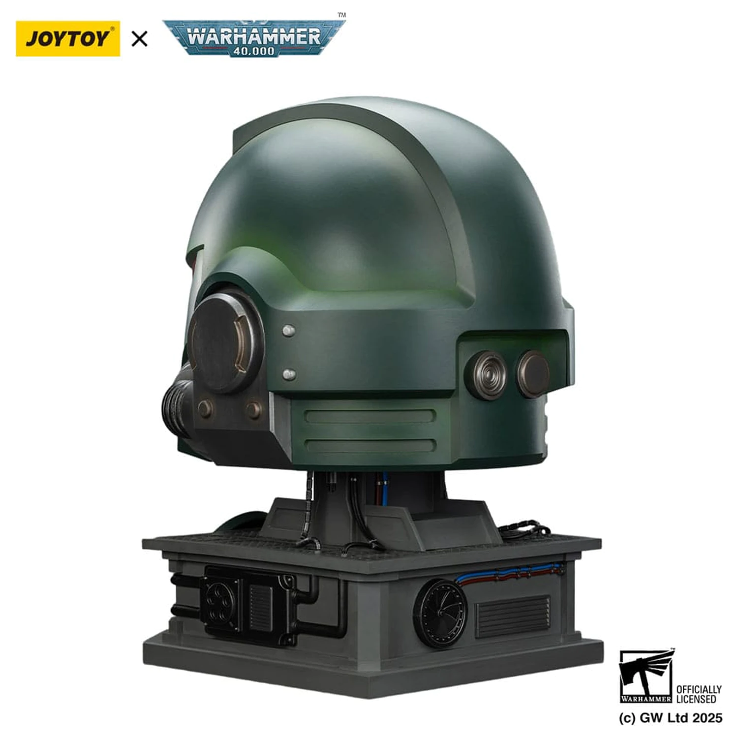 Warhammer 40,000: Dark Angels MkX Kask i podstawka ekspozycyjna 44 cm zdjęcie produktu