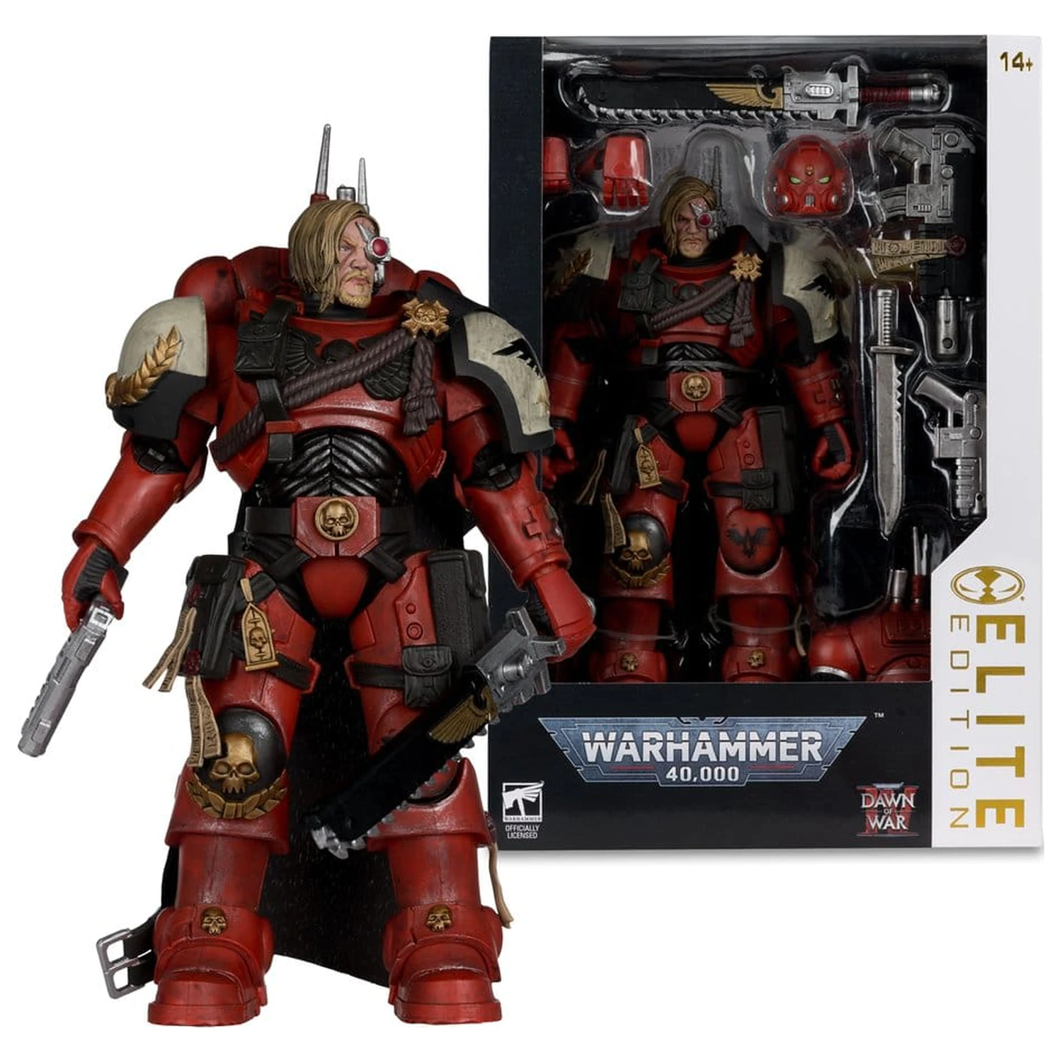 Warhammer 40,000 Dawn of War McFarlane Elite Edition Action Figure Captain Cyrus (Dawn of War 4) 20 cm zdjęcie produktu