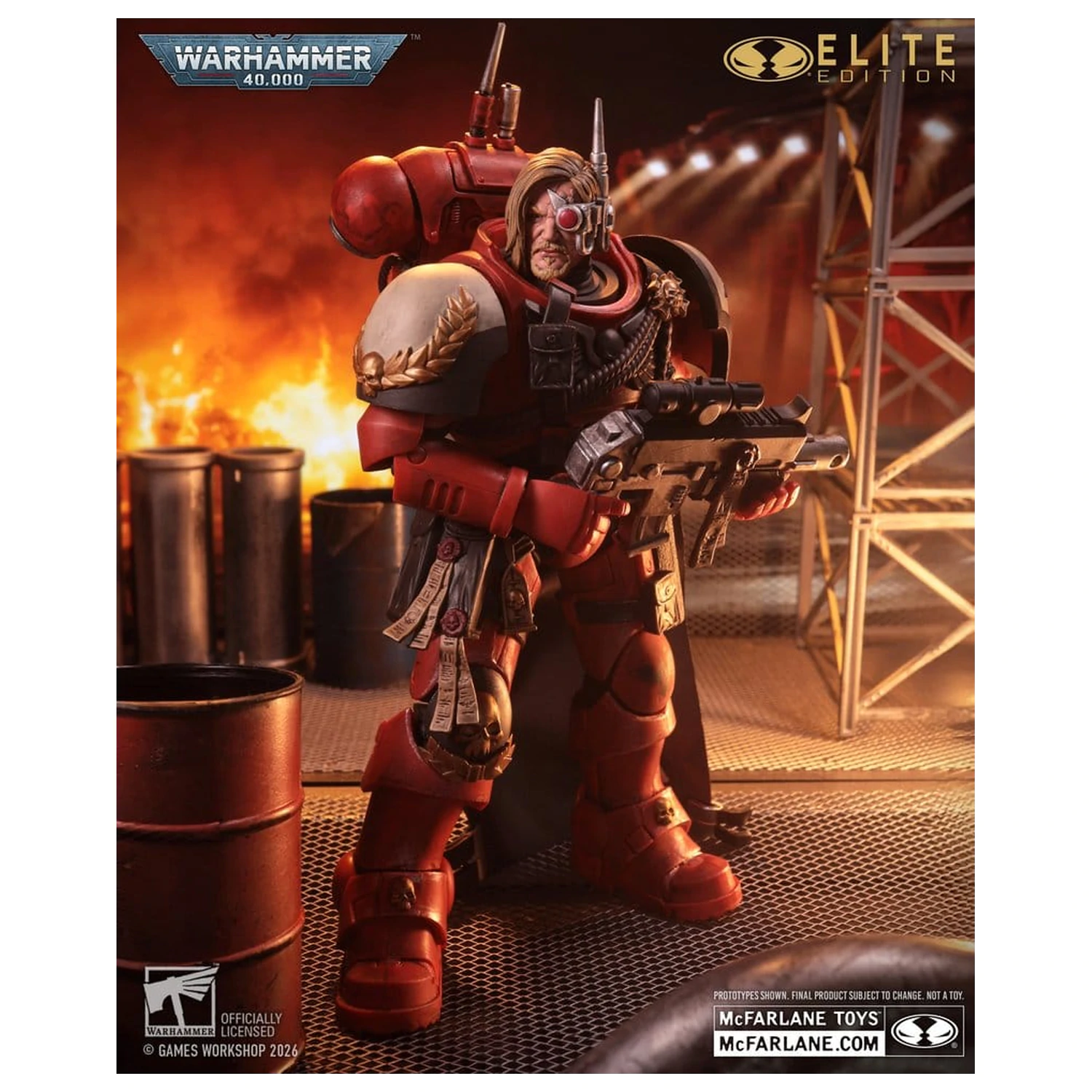 Warhammer 40,000 Dawn of War McFarlane Elite Edition Action Figure Captain Cyrus (Dawn of War 4) 20 cm zdjęcie produktu