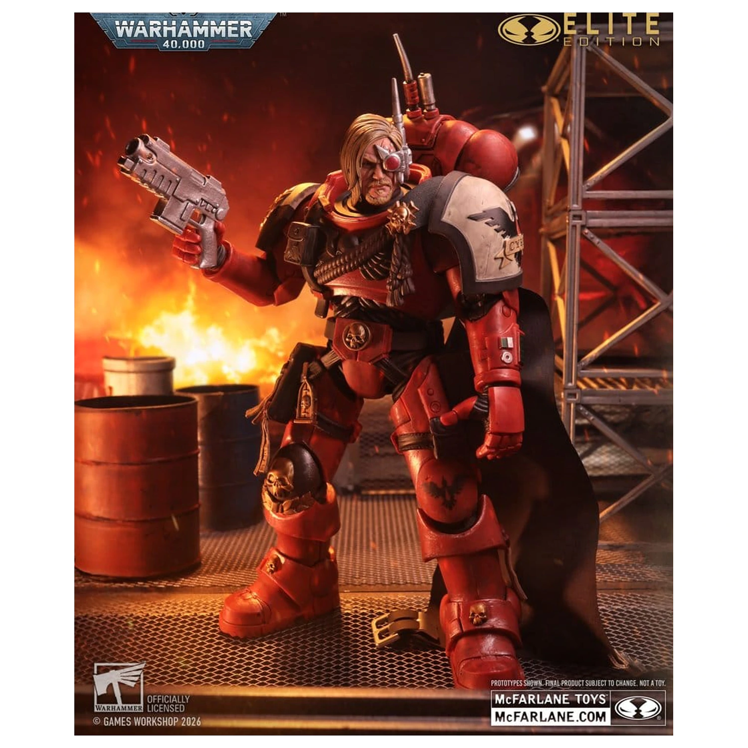 Warhammer 40,000 Dawn of War McFarlane Elite Edition Action Figure Captain Cyrus (Dawn of War 4) 20 cm zdjęcie produktu