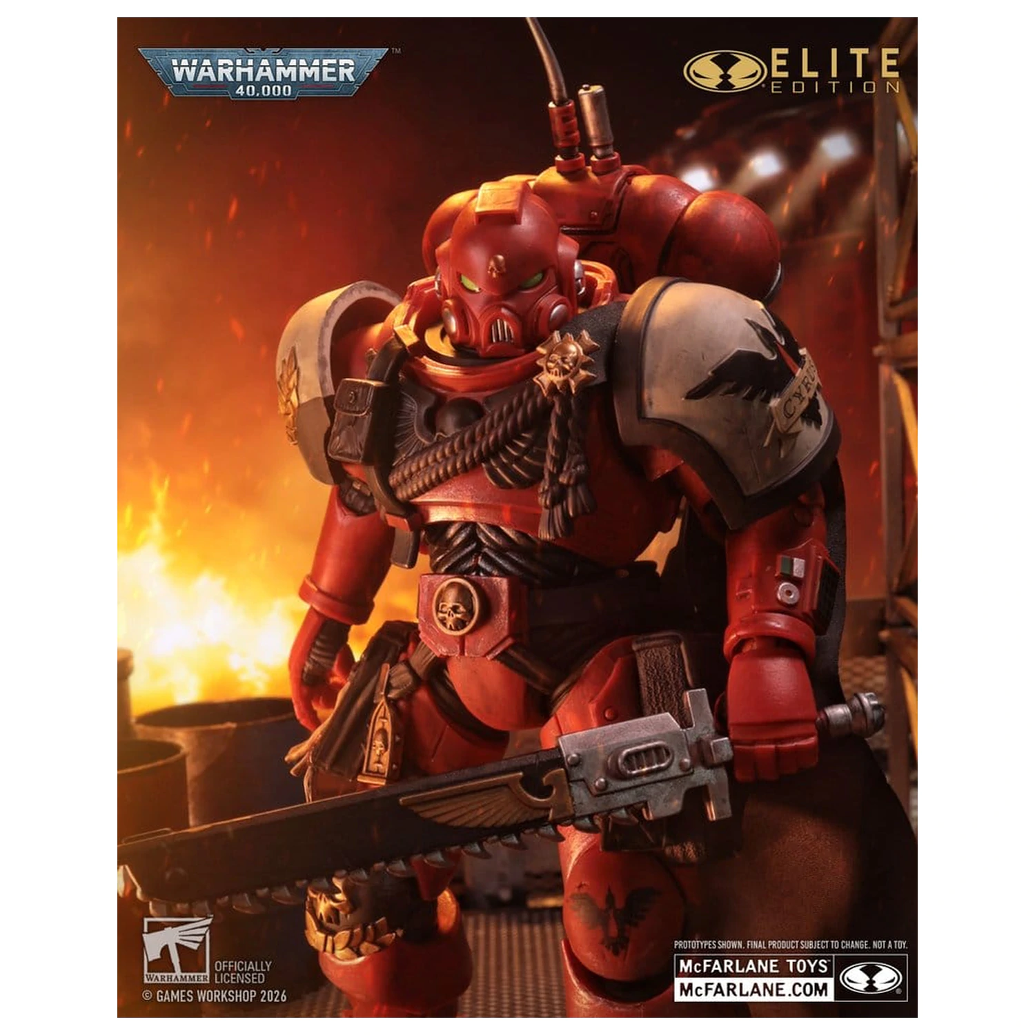 Warhammer 40,000 Dawn of War McFarlane Elite Edition Action Figure Captain Cyrus (Dawn of War 4) 20 cm zdjęcie produktu