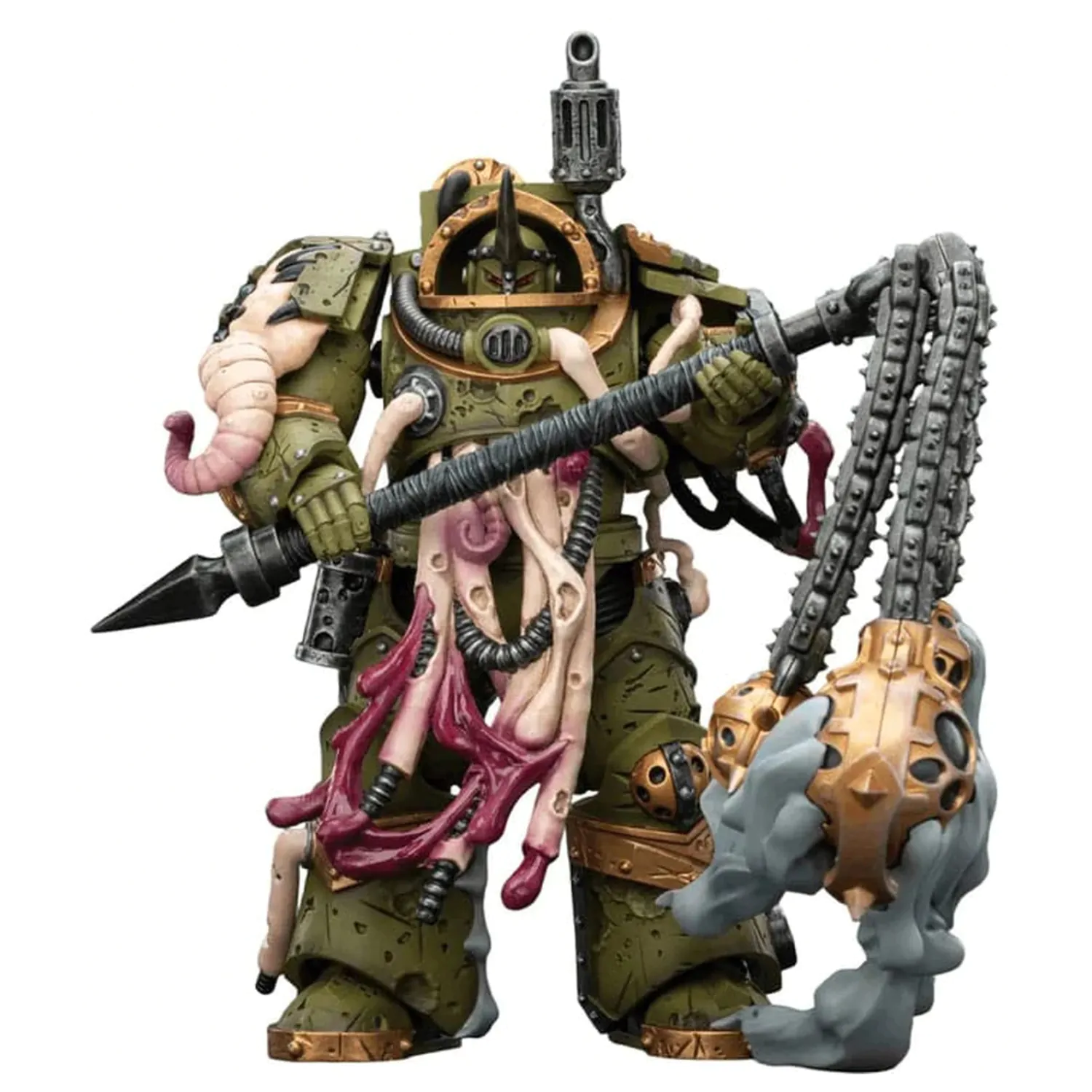 Warhammer 40,000 Action Figure Death Guard Blightlord Terminator 2 with Flail of Corruption 14 cm zdjęcie produktu