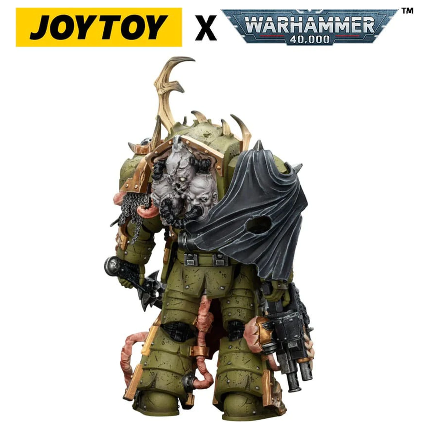Warhammer 40,000 Figurka Akcji Death Guard Blightlord Terminator 3 z Combi-bolterem i Bubotic Blade 14 cm zdjęcie produktu