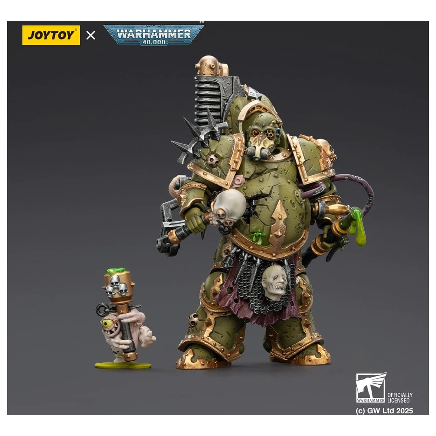 Warhammer 40,000 Action Figure Death Guard Foul Blightspawn z Plague Sprayer 12 cm zdjęcie produktu