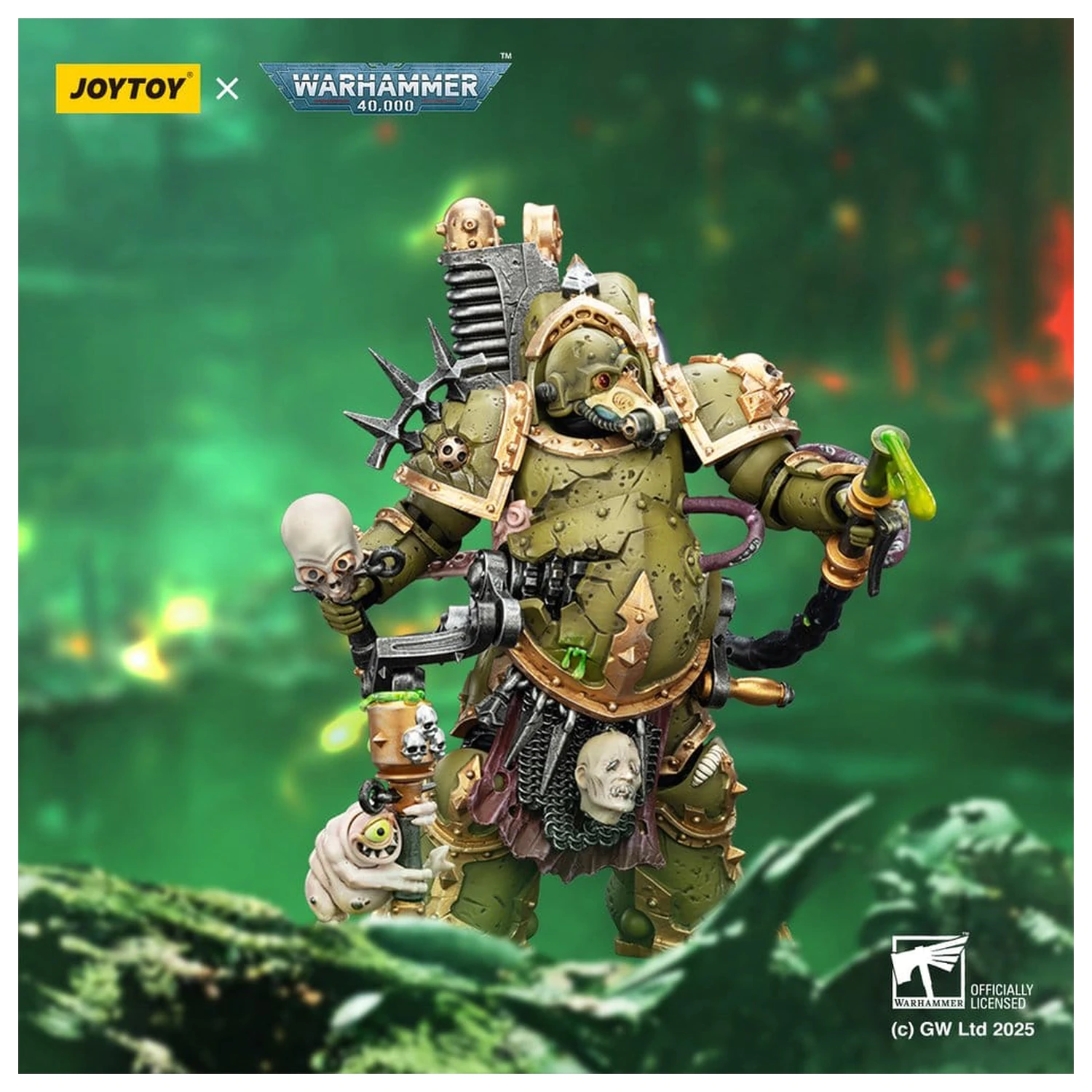 Warhammer 40,000 Action Figure Death Guard Foul Blightspawn z Plague Sprayer 12 cm zdjęcie produktu