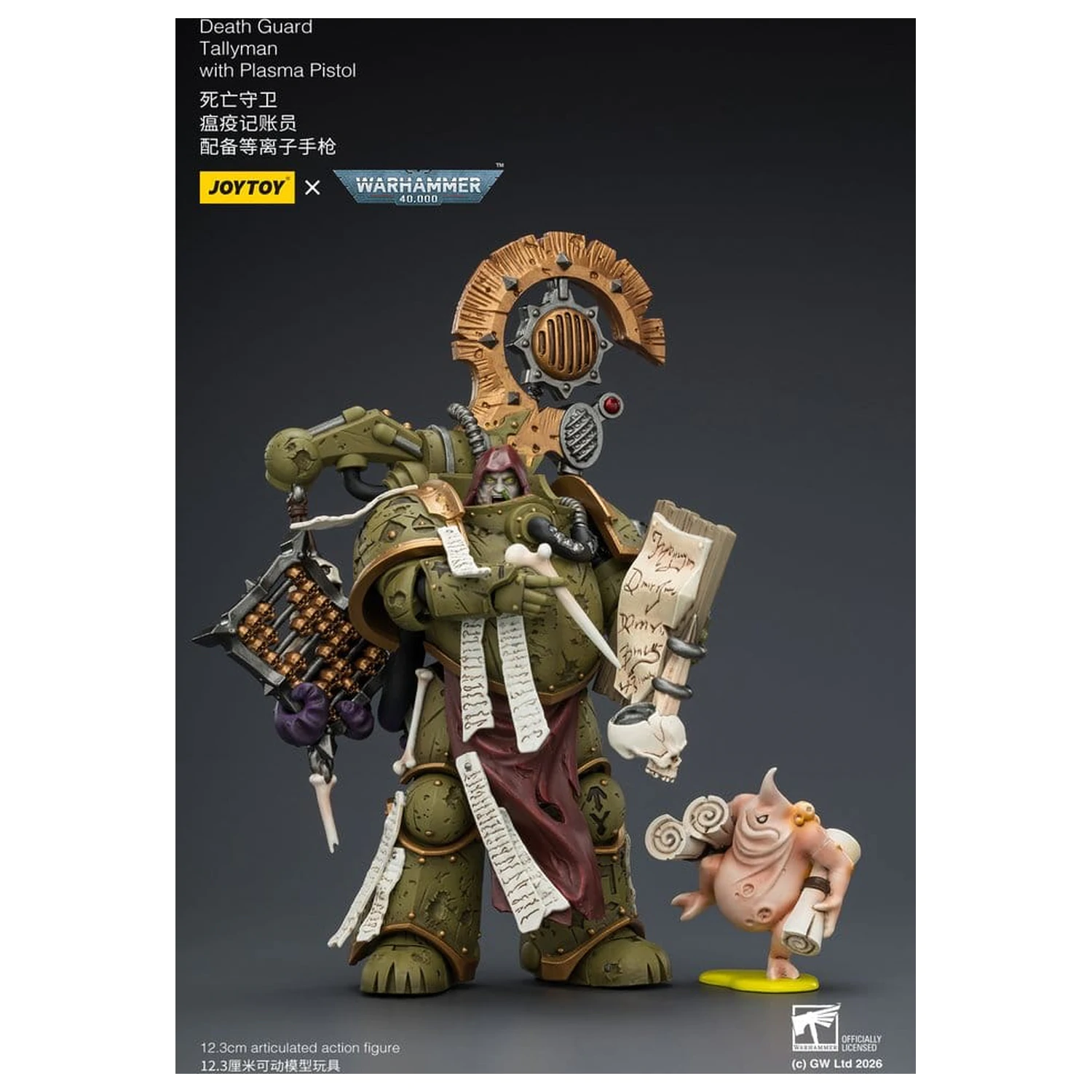 Warhammer 40,000 Figurka Death Guard Tallyman 12 cm zdjęcie produktu