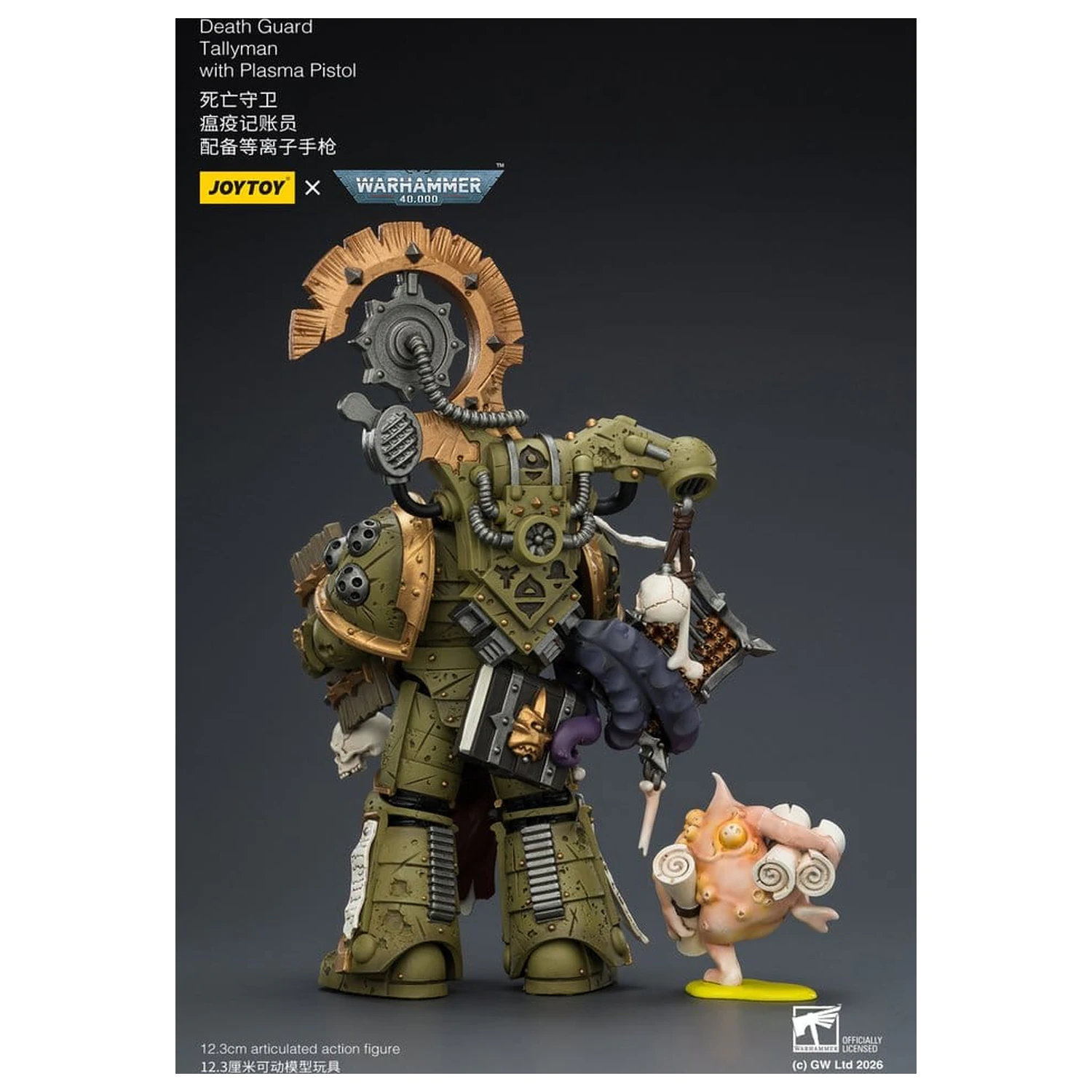 Warhammer 40,000 Figurka Death Guard Tallyman 12 cm zdjęcie produktu
