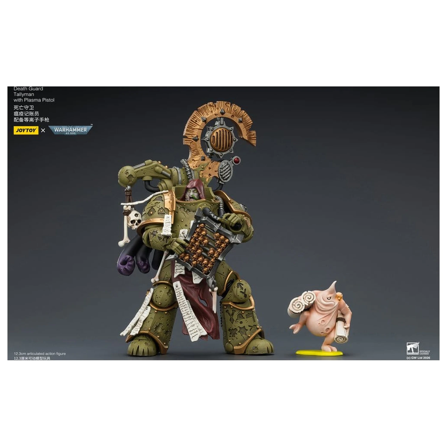 Warhammer 40,000 Figurka Death Guard Tallyman 12 cm zdjęcie produktu