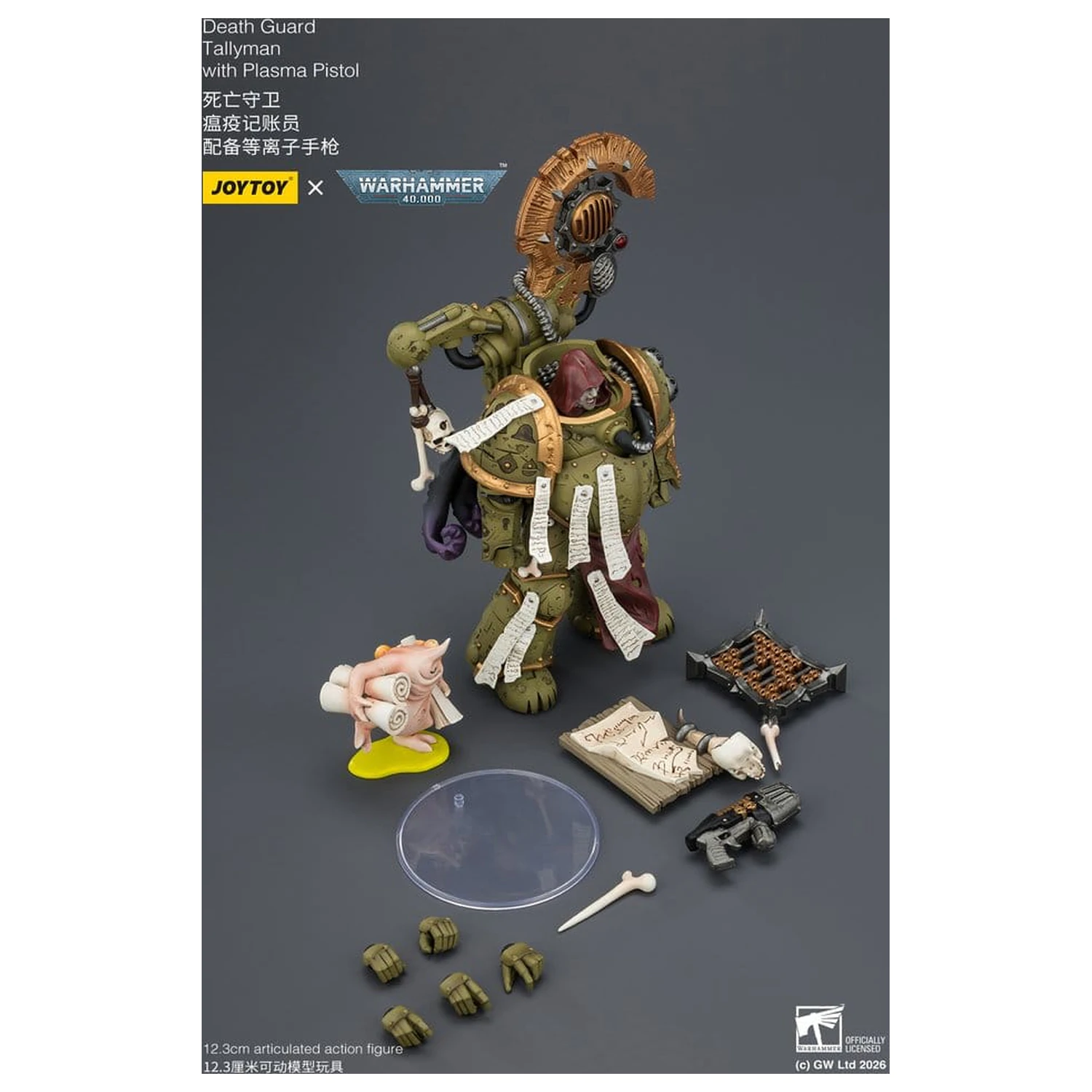 Warhammer 40,000 Figurka Death Guard Tallyman 12 cm zdjęcie produktu