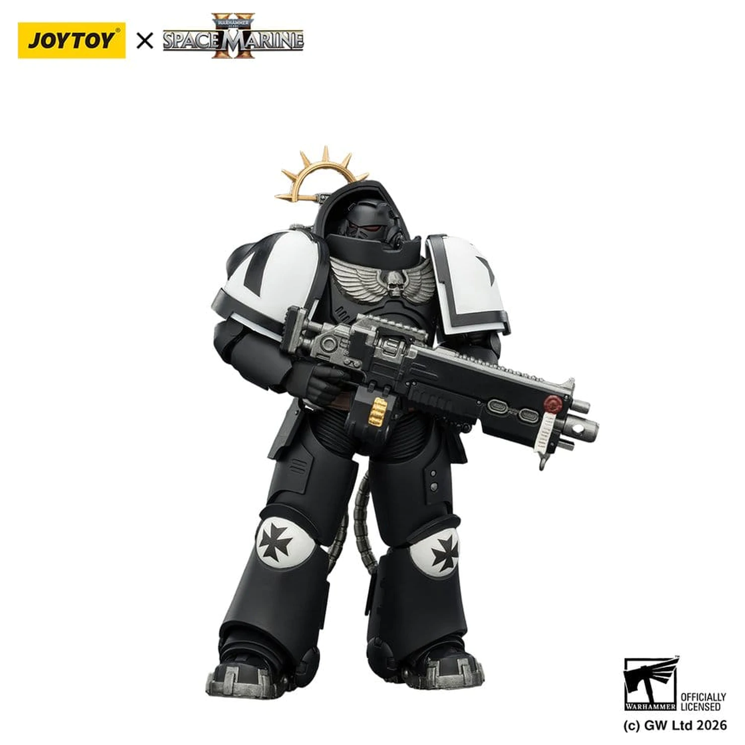 Warhammer 40,000 Figurka Akcji Game Edition Black Templars Heavy Intercessor 13 cm zdjęcie produktu