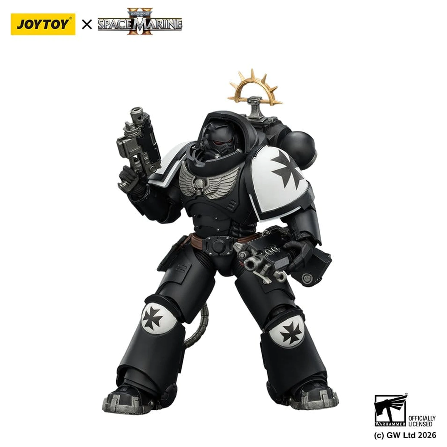 Warhammer 40,000 Figurka Akcji Game Edition Black Templars Heavy Intercessor 13 cm zdjęcie produktu