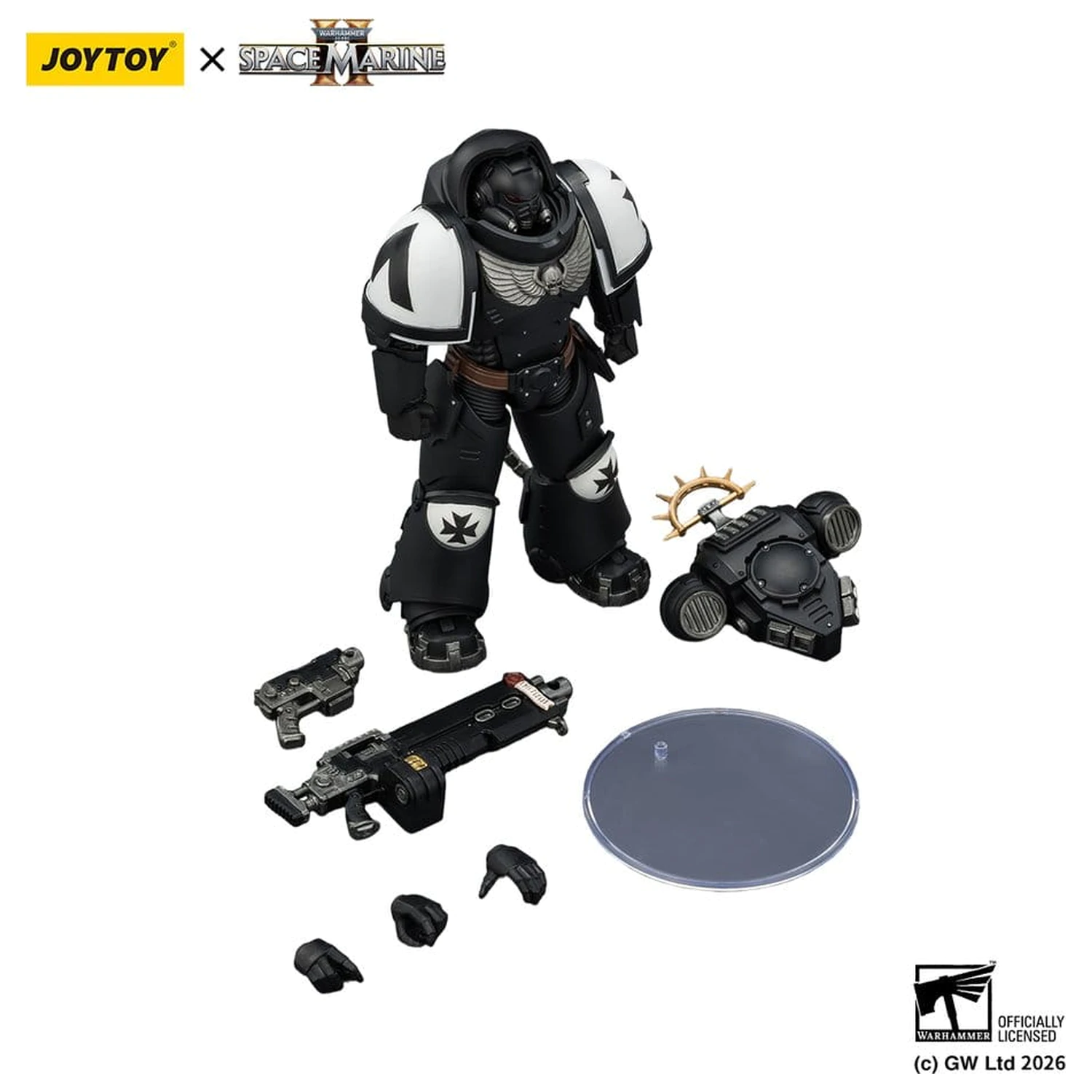 Warhammer 40,000 Figurka Akcji Game Edition Black Templars Heavy Intercessor 13 cm zdjęcie produktu