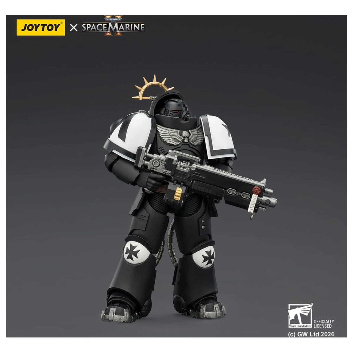 Warhammer 40,000 Figurka Akcji Game Edition Black Templars Heavy Intercessor 13 cm zdjęcie produktu