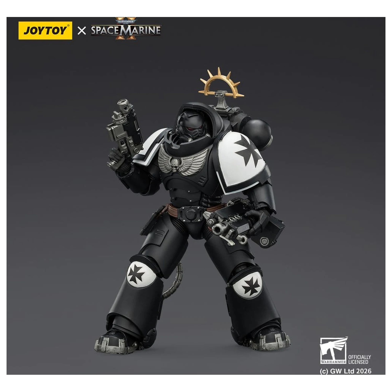 Warhammer 40,000 Figurka Akcji Game Edition Black Templars Heavy Intercessor 13 cm zdjęcie produktu