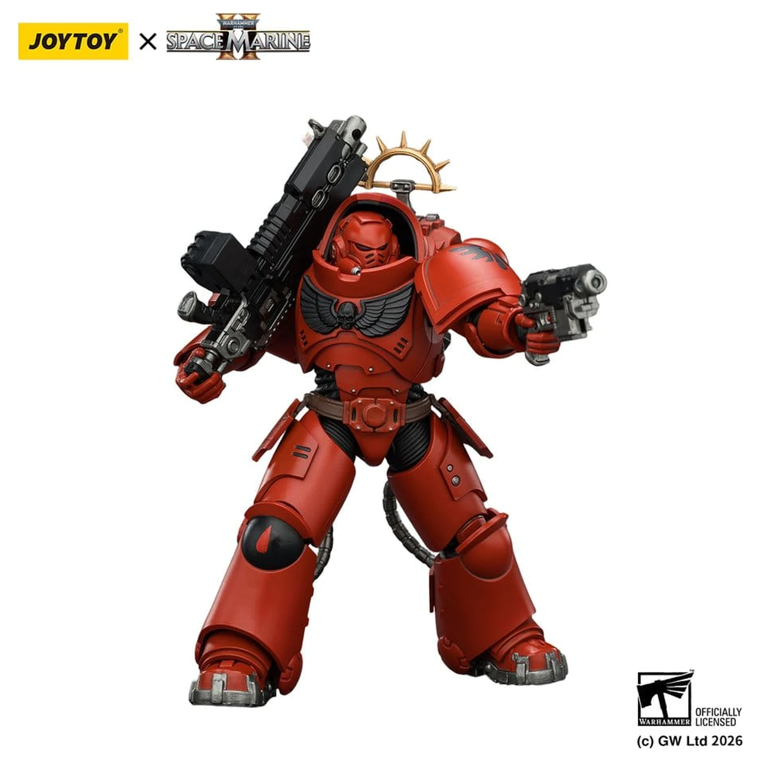 Warhammer 40,000 Action Figure Game Edition Blood Angels Heavy Intercessor figurka 13 cm zdjęcie produktu