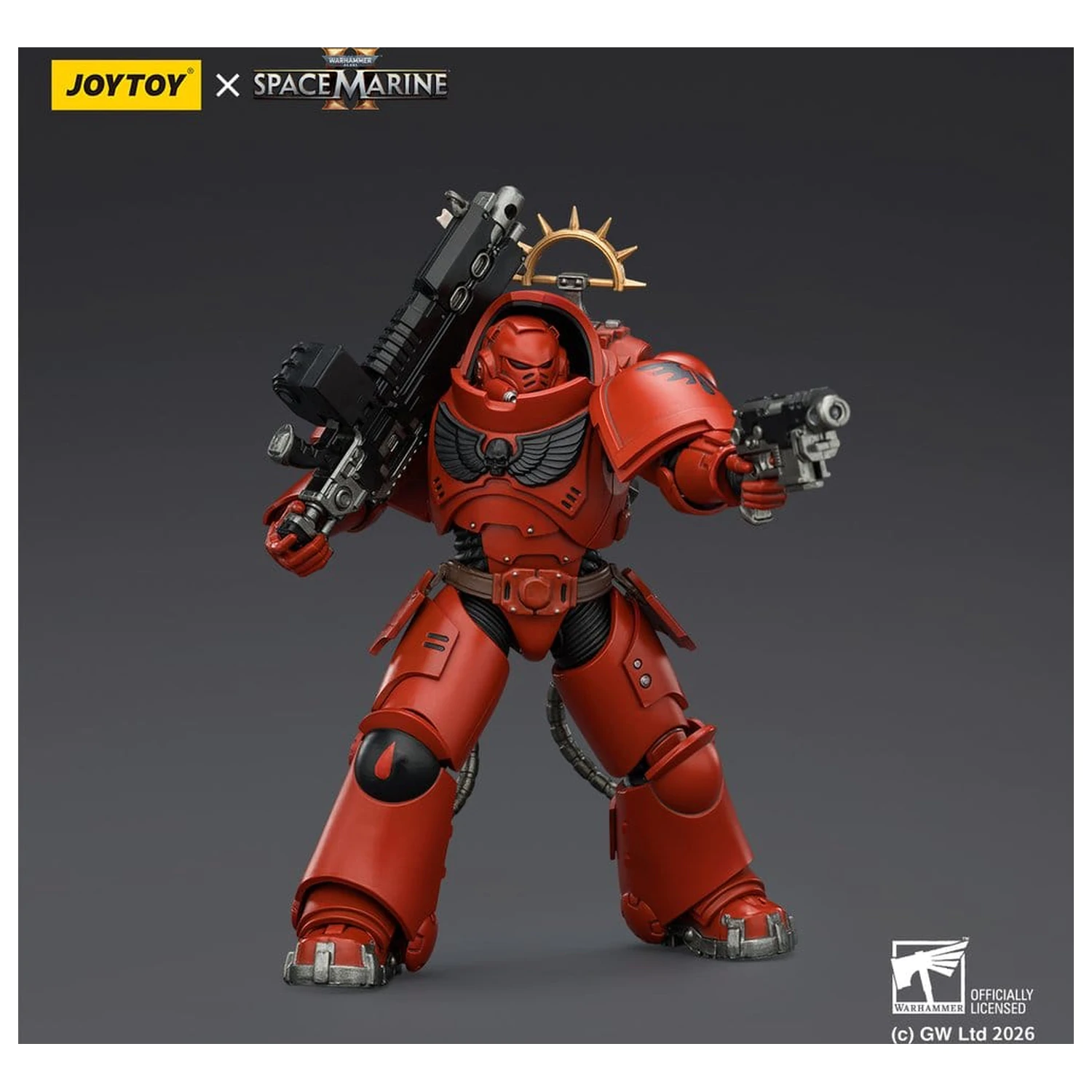 Warhammer 40,000 Action Figure Game Edition Blood Angels Heavy Intercessor figurka 13 cm zdjęcie produktu