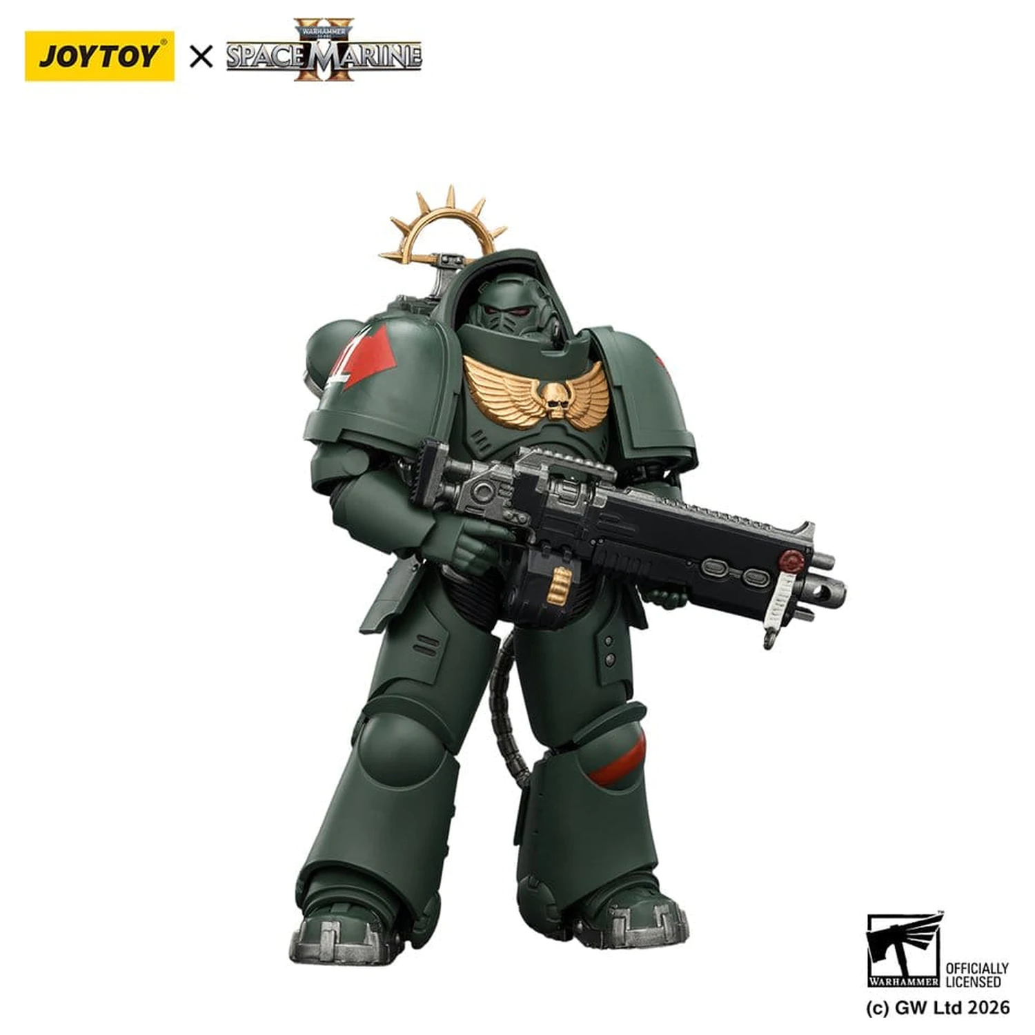 Warhammer 40,000 Action Figure Game Edition Dark Angels Heavy Intercessor 13 cm zdjęcie produktu