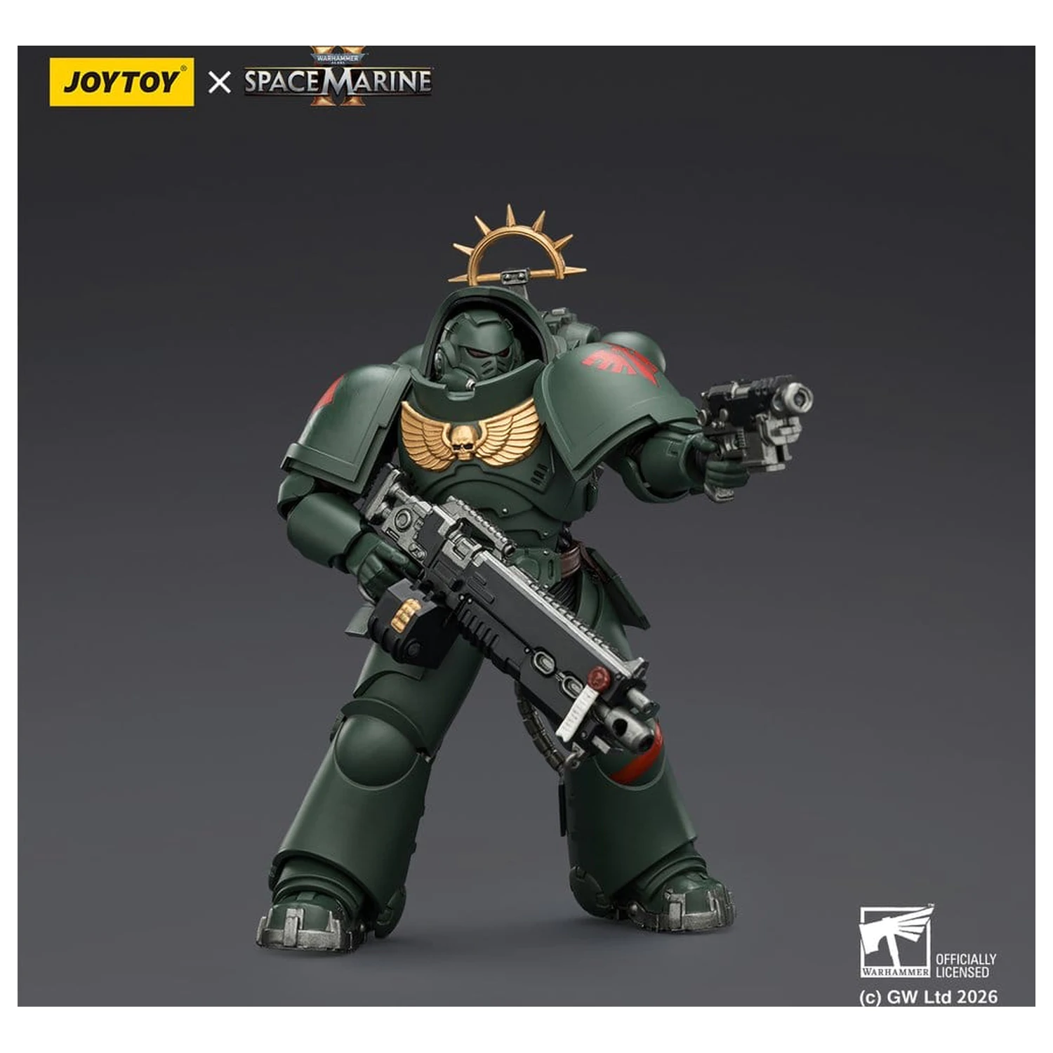 Warhammer 40,000 Action Figure Game Edition Dark Angels Heavy Intercessor 13 cm zdjęcie produktu