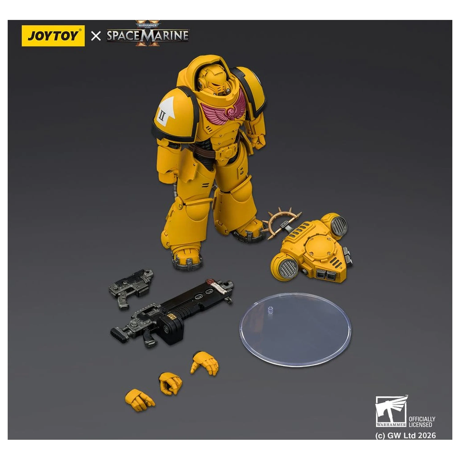 Warhammer 40,000 Action Figure Game Edition Imperial Fists Heavy Intercessor 13 cm zdjęcie produktu