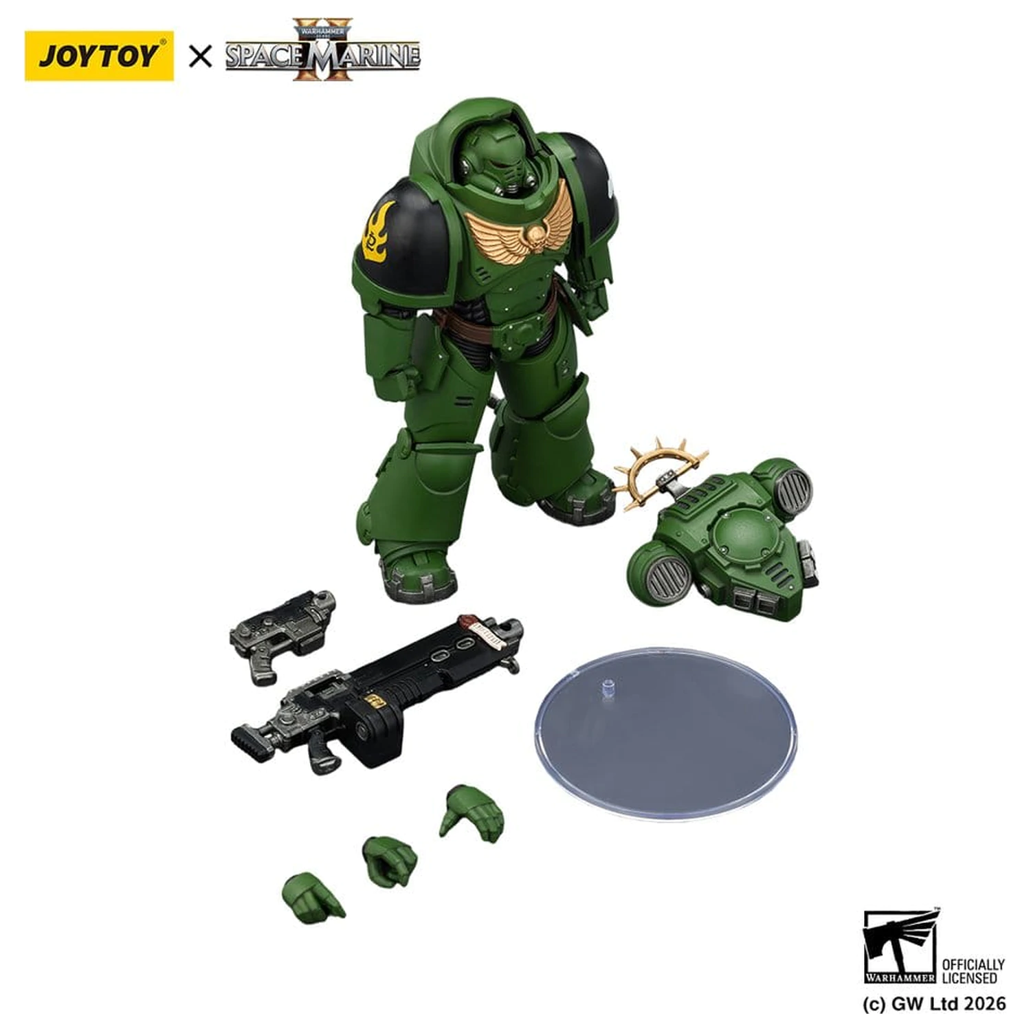 Warhammer 40,000 Figurka Akcji Game Edition Salamanders Heavy Intercessor 13 cm zdjęcie produktu