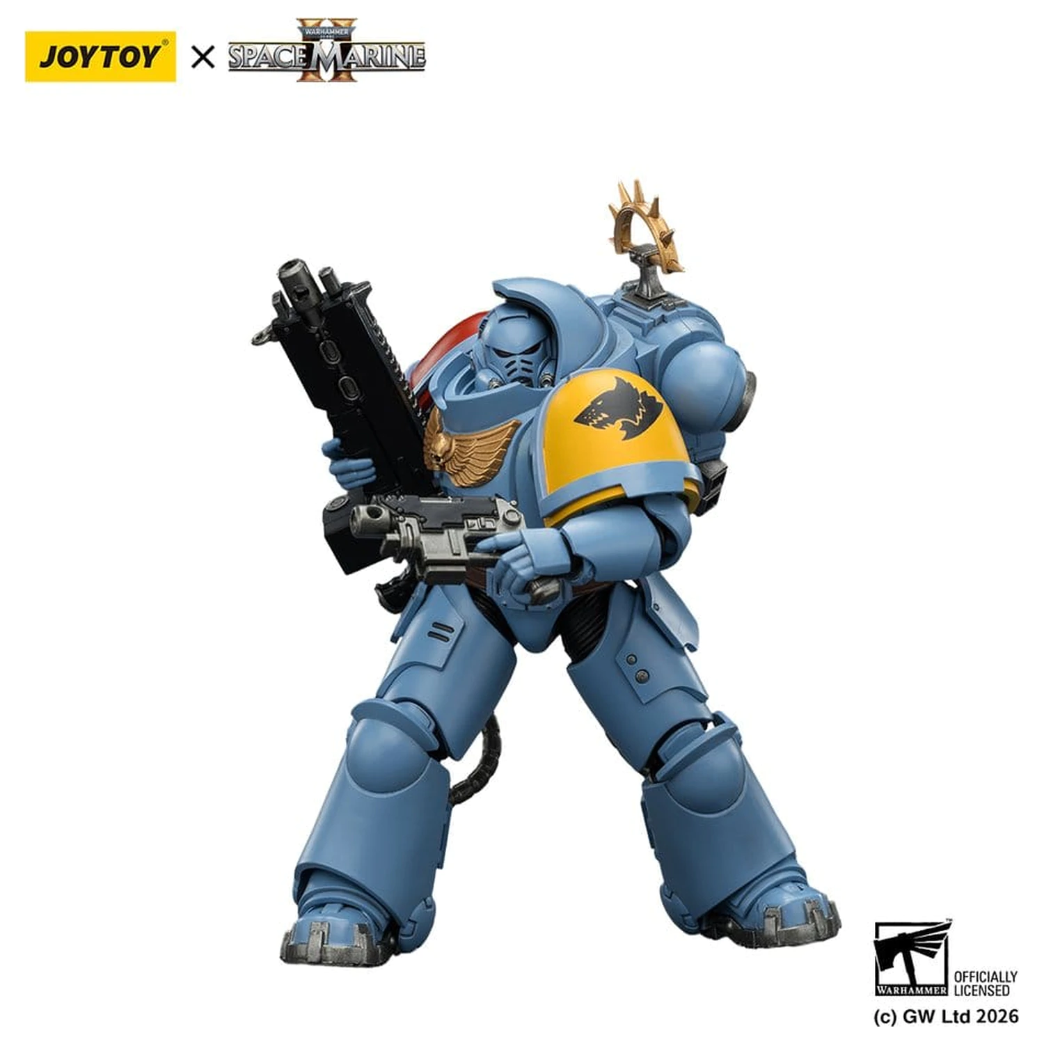 Warhammer 40,000 Figurka Akcji Edycja Gry Space Wolves Heavy Intercessor 13 cm zdjęcie produktu