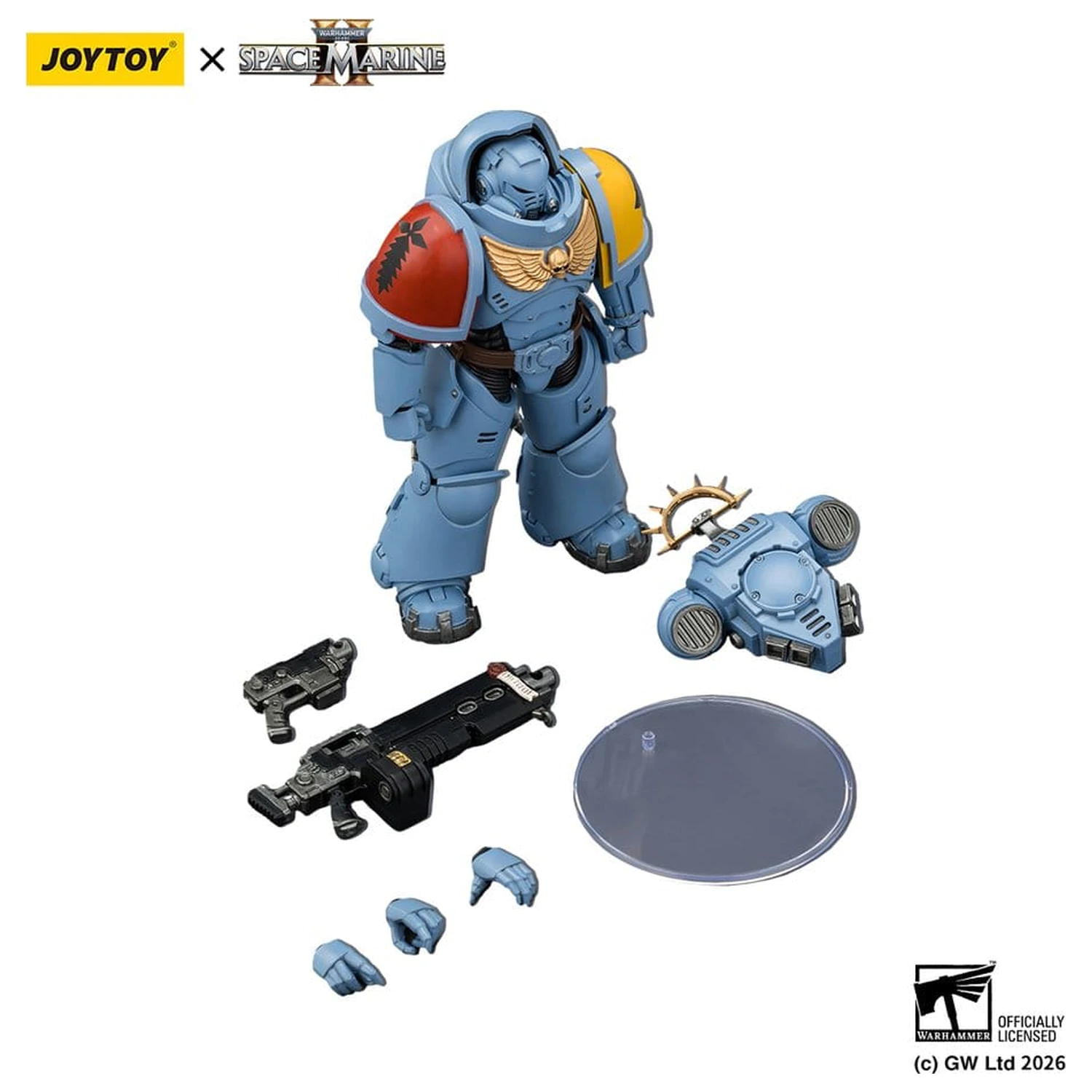 Warhammer 40,000 Figurka Akcji Edycja Gry Space Wolves Heavy Intercessor 13 cm zdjęcie produktu