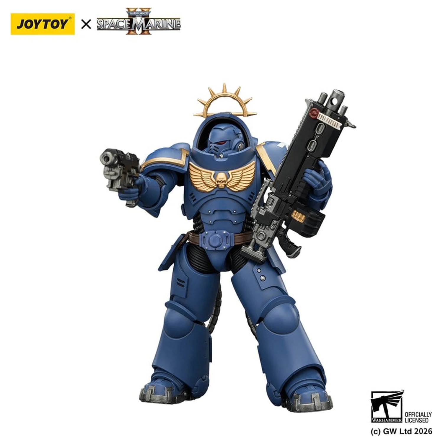 Warhammer 40,000 Action Figure Game Edition Ultramarines Heavy Intercessor figurka kolekcjonerska 13 cm zdjęcie produktu