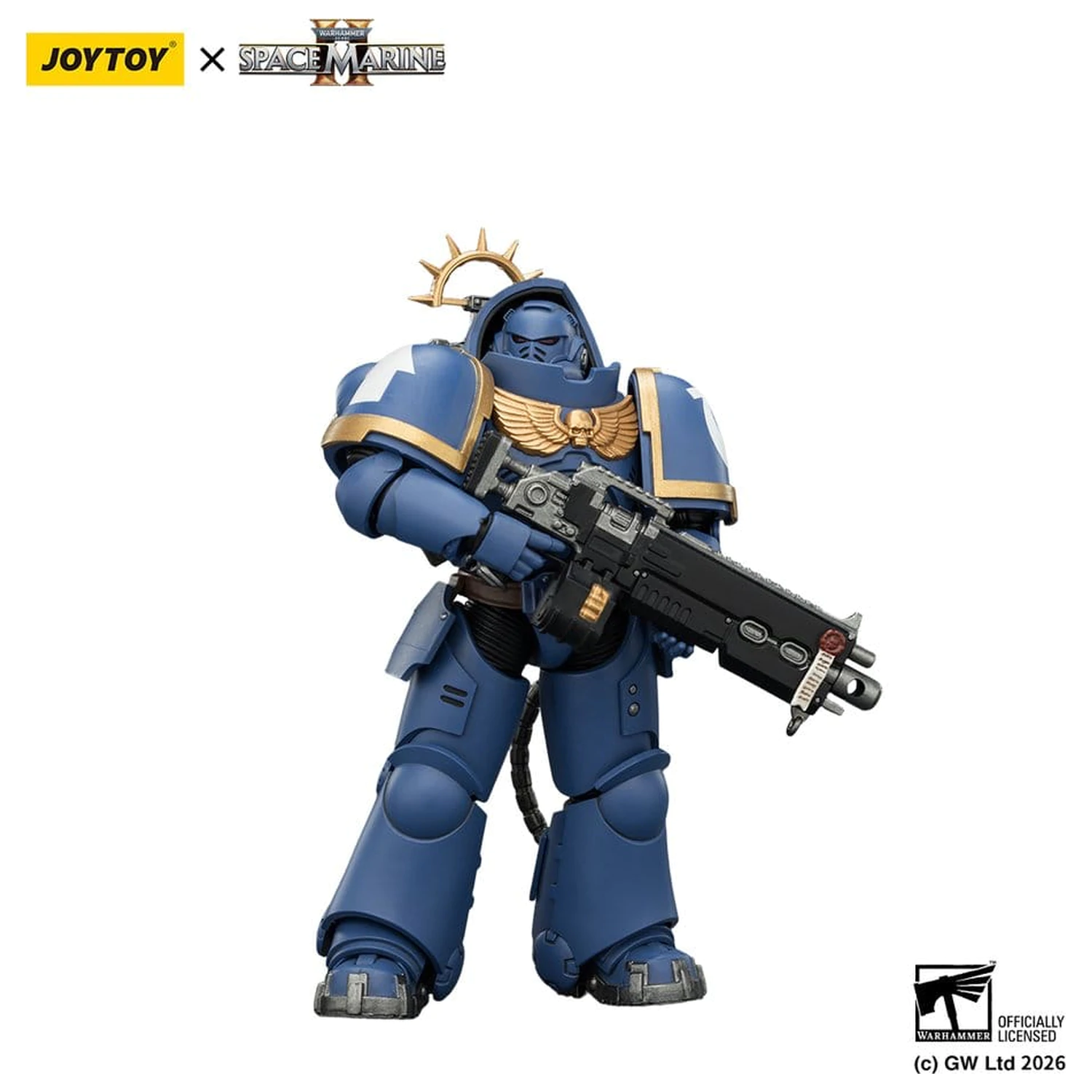 Warhammer 40,000 Action Figure Game Edition Ultramarines Heavy Intercessor figurka kolekcjonerska 13 cm zdjęcie produktu