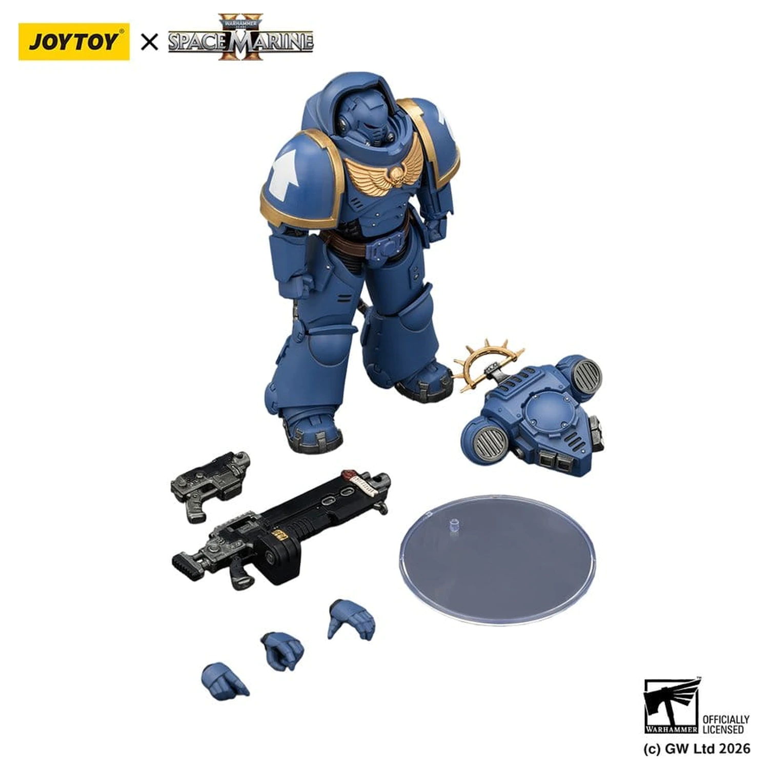 Warhammer 40,000 Action Figure Game Edition Ultramarines Heavy Intercessor figurka kolekcjonerska 13 cm zdjęcie produktu