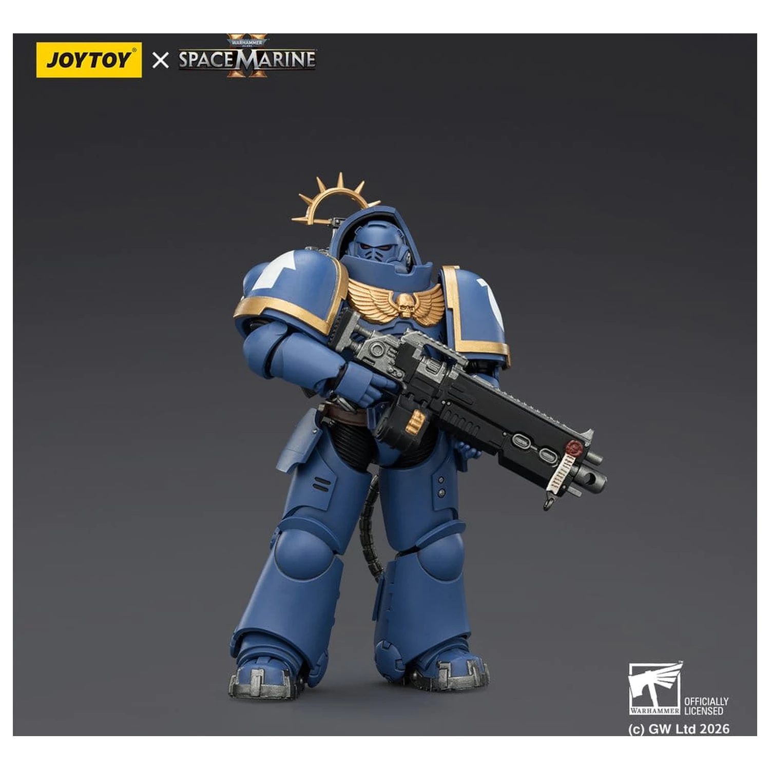 Warhammer 40,000 Action Figure Game Edition Ultramarines Heavy Intercessor figurka kolekcjonerska 13 cm zdjęcie produktu