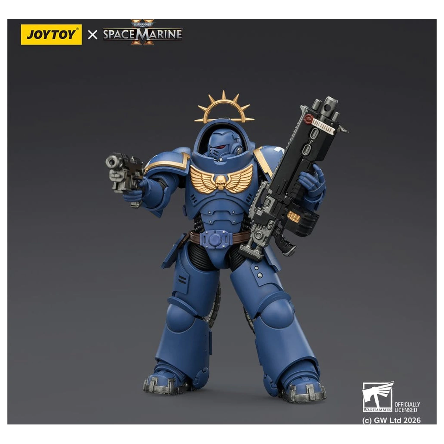 Warhammer 40,000 Action Figure Game Edition Ultramarines Heavy Intercessor figurka kolekcjonerska 13 cm zdjęcie produktu